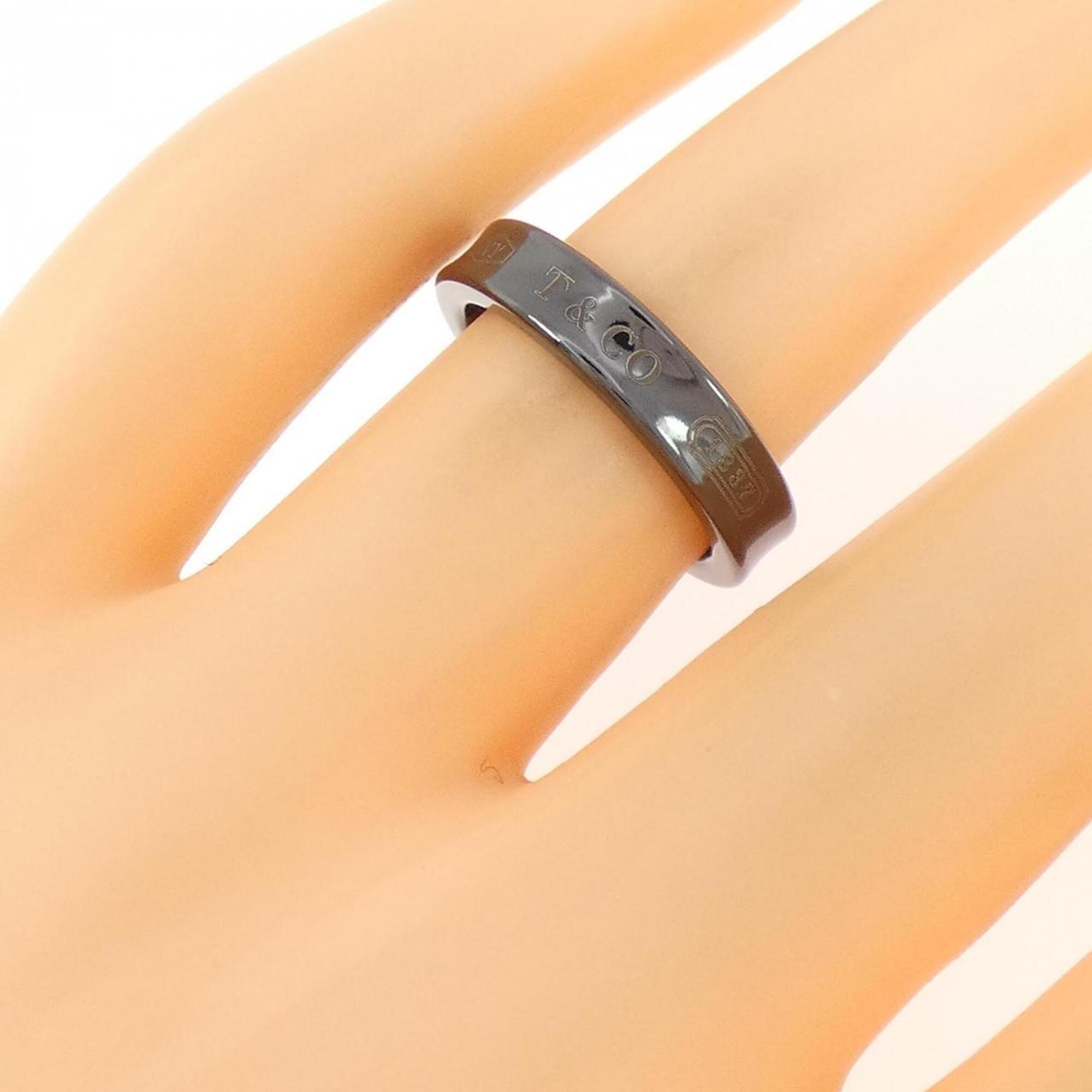 Tiffany Titanium Band Ring (Pre-Owned)