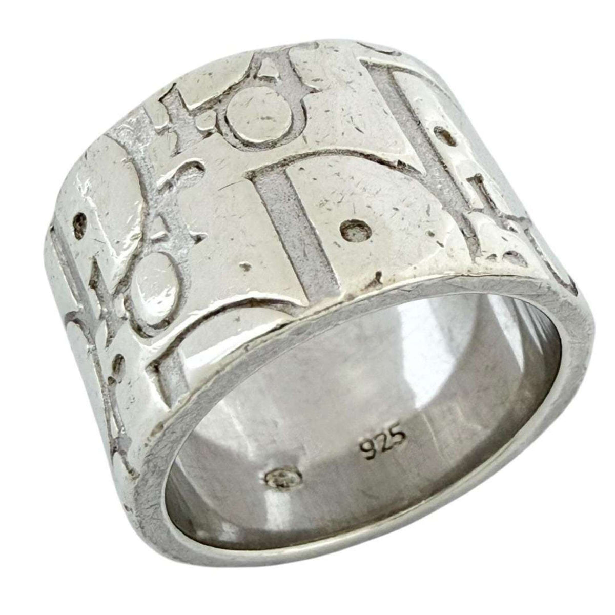 Christian Dior Silver 925 Band Ring (Pre-Owned)