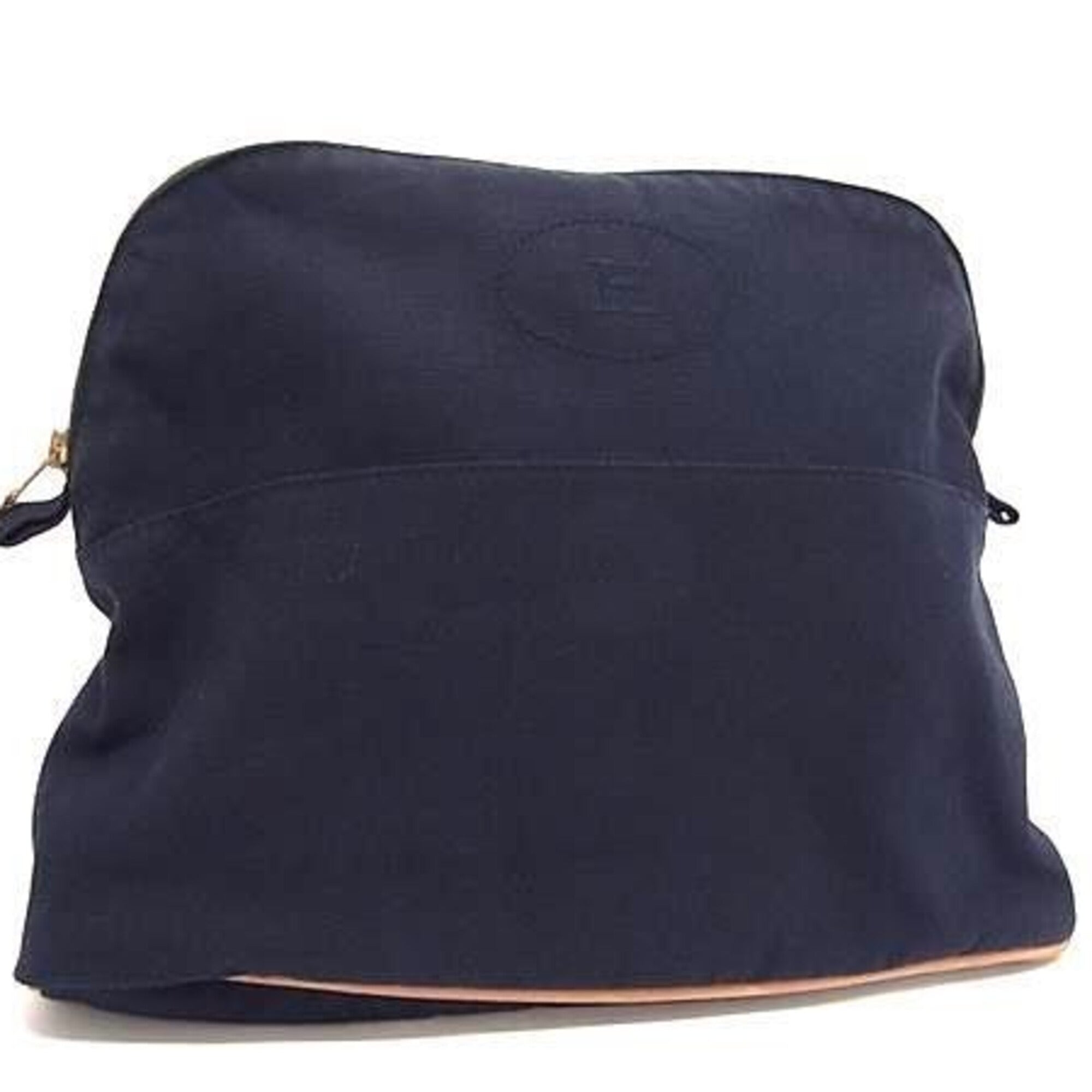 Hermes Navy Cotton Pouch (Pre-Owned)
