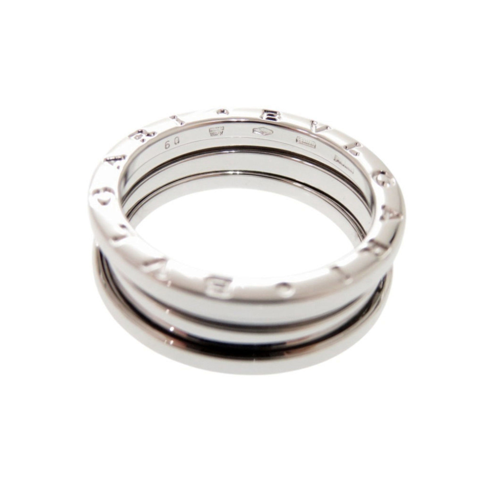 Bvlgari White Gold White Gold (18K) Band Ring (Pre-Owned)