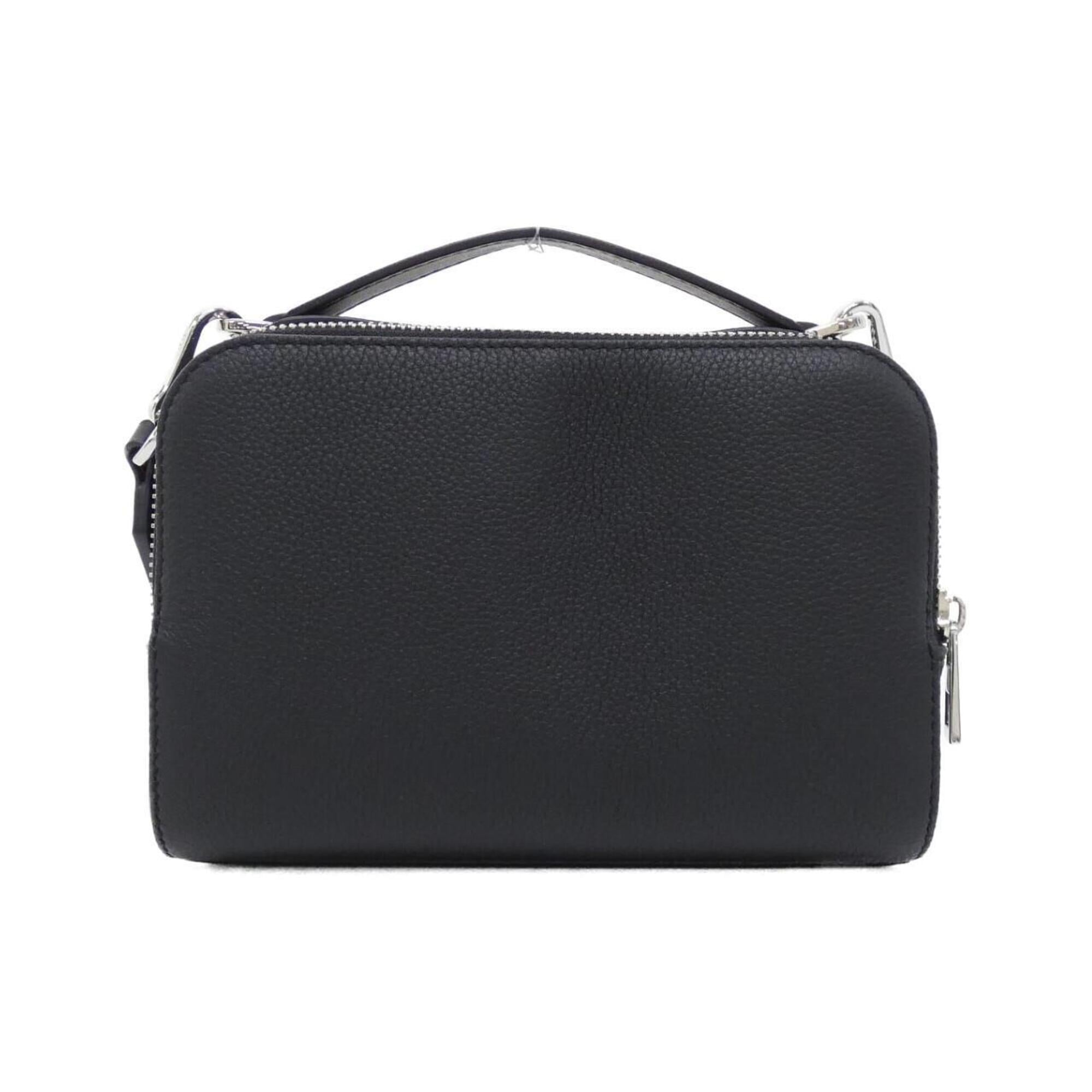Loewe Black Leather Shoulder Bag (Pre-Owned)