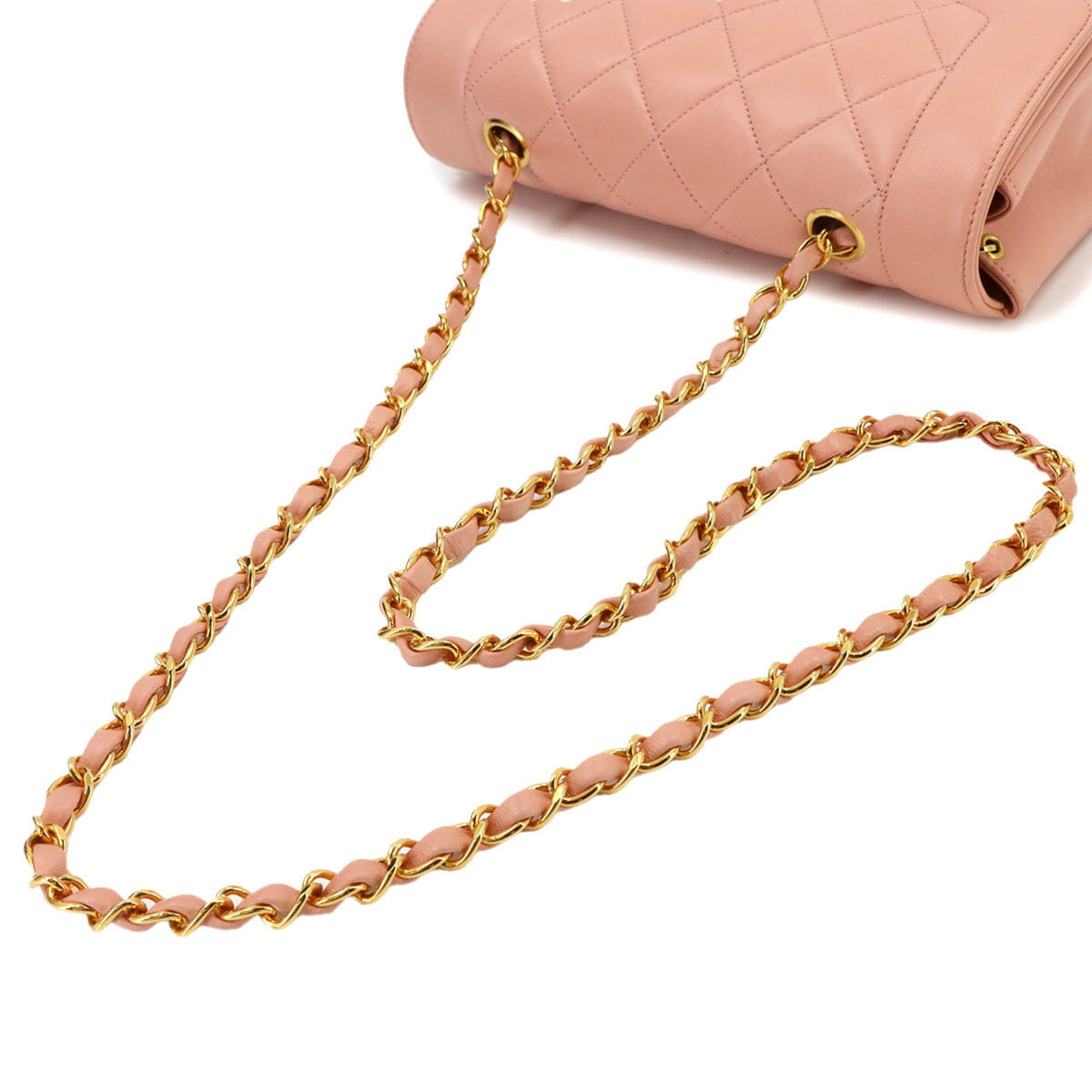 Chanel Pink Handbag Shoulder Bag (Pre-Owned)