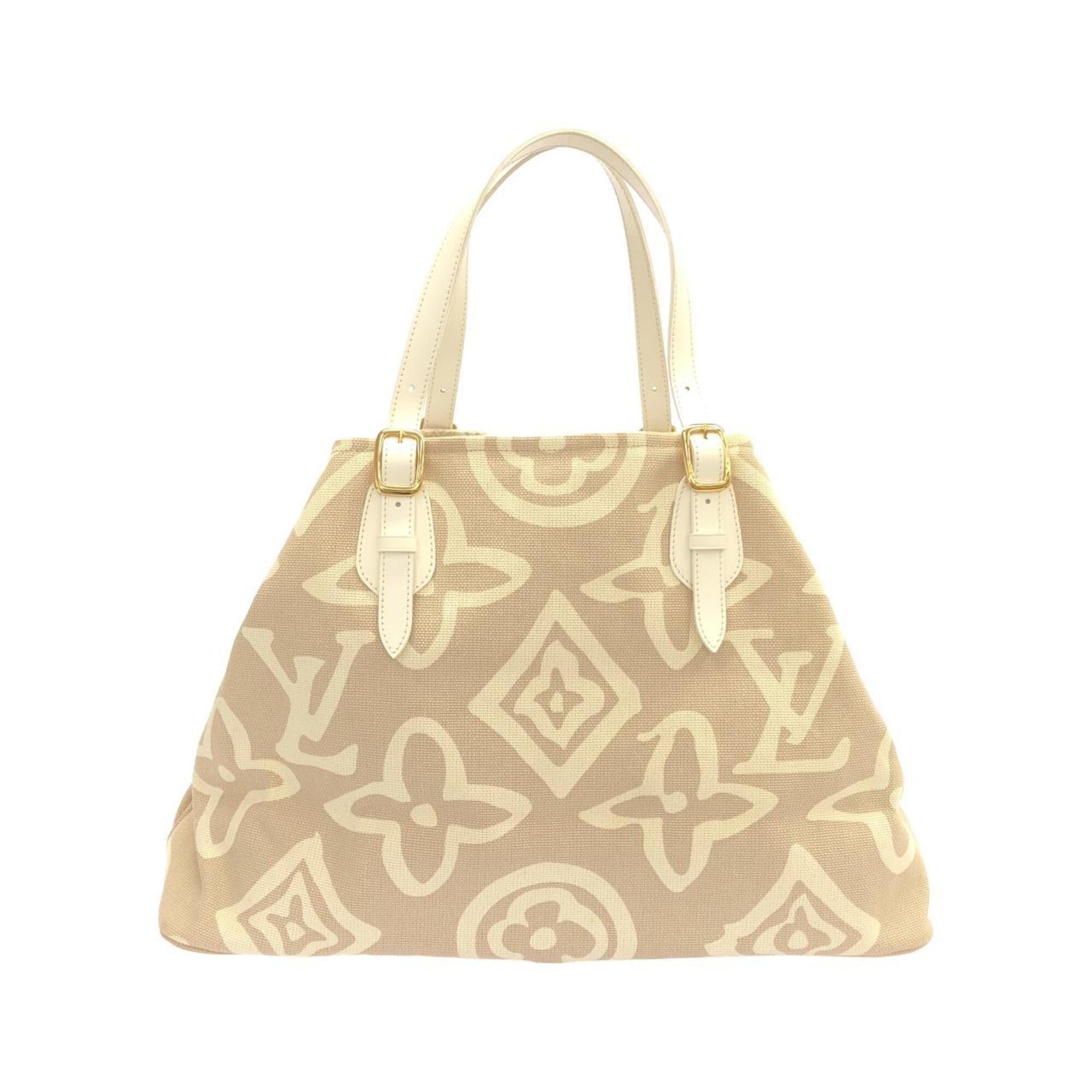 Louis Vuitton Sable Canvas Handbag (Pre-Owned)