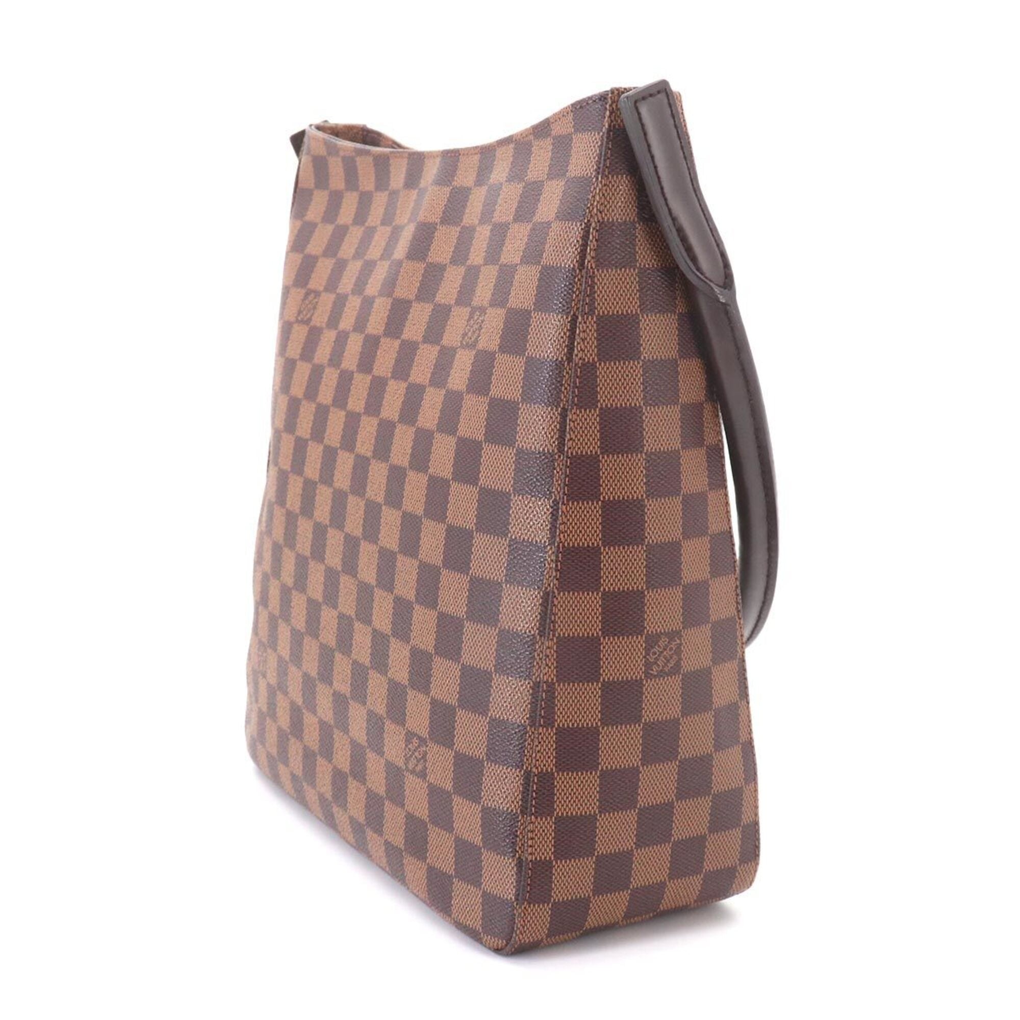Louis Vuitton Ebene Damier Canvas Handbag Shoulder Bag (Pre-Owned)