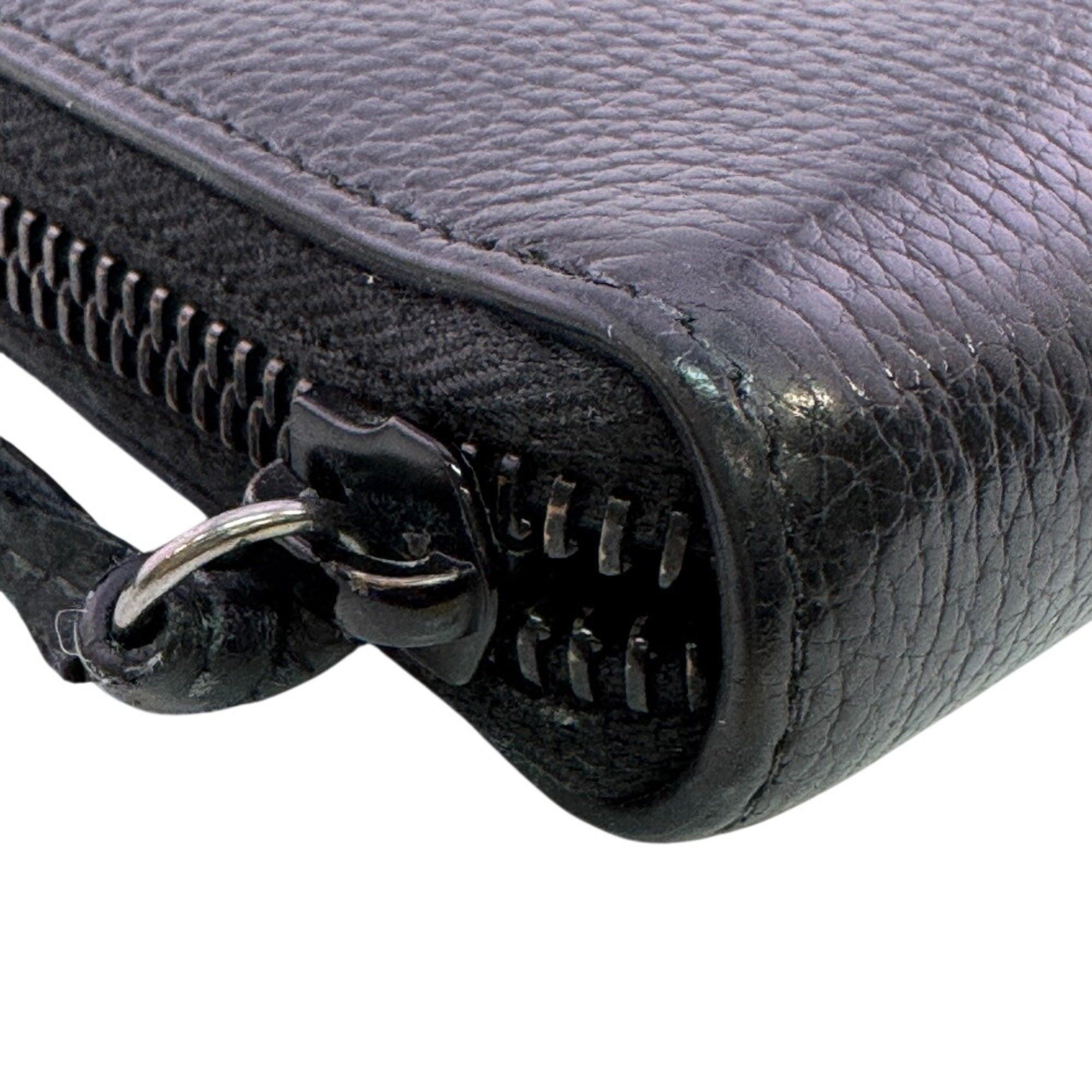 Balenciaga Black Leather Long Wallet (Bi-Fold) (Pre-Owned)
