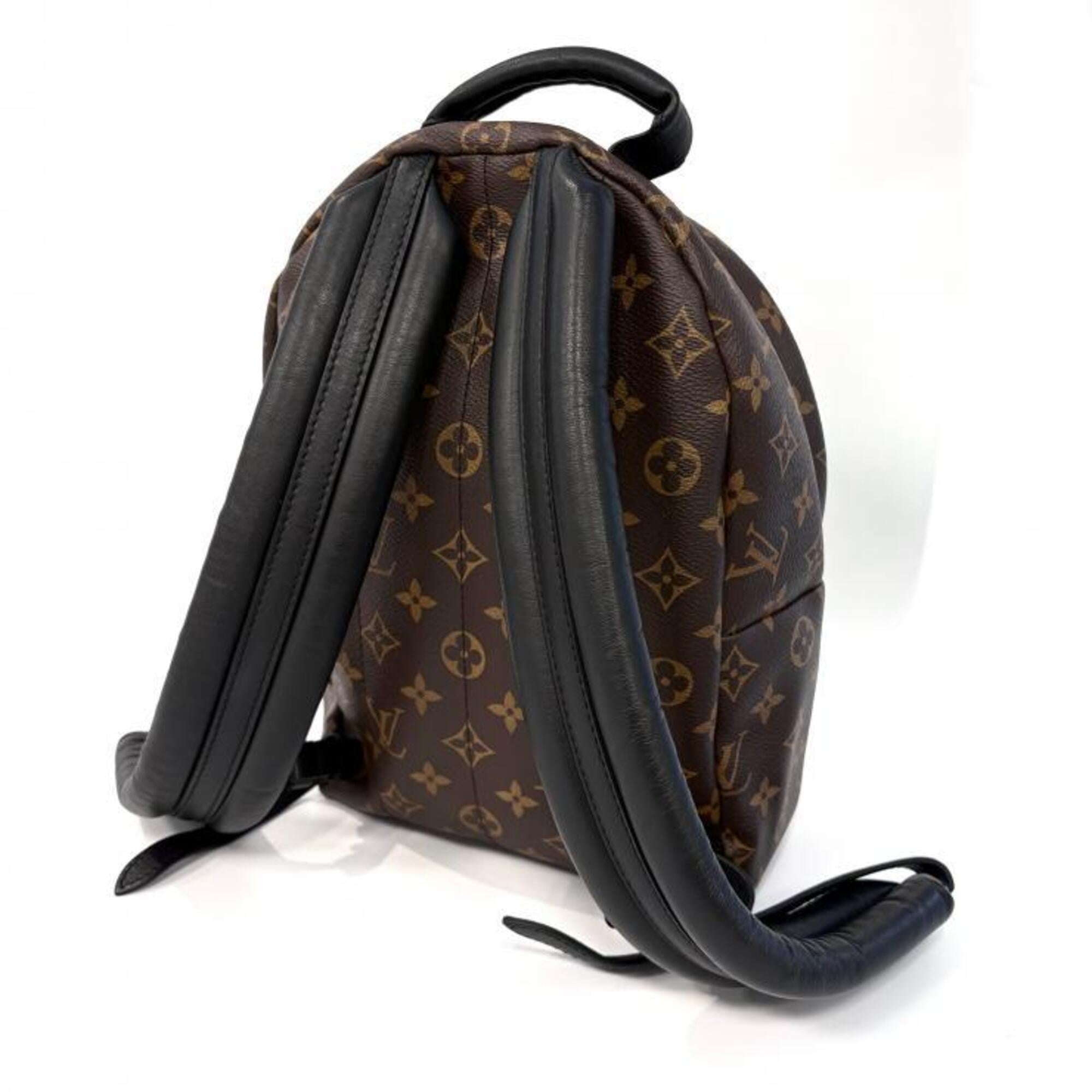 Louis Vuitton Black Brown Monogram Monogram Backpack (Pre-Owned)