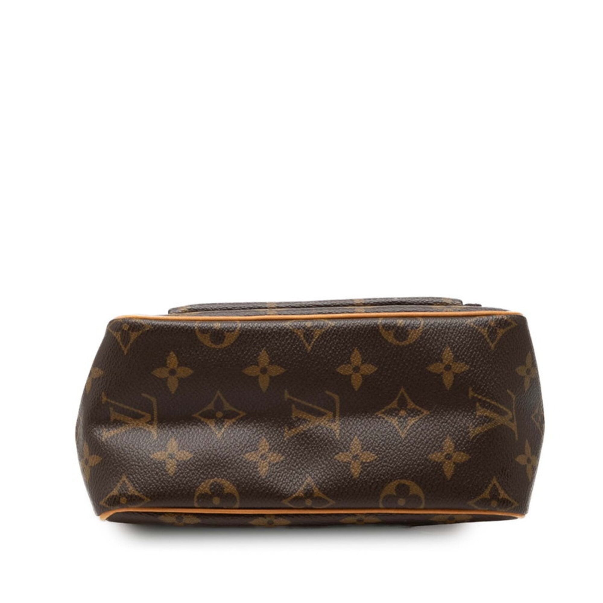 Louis Vuitton Brown Pvc Leather Shoulder Bag (Pre-Owned)