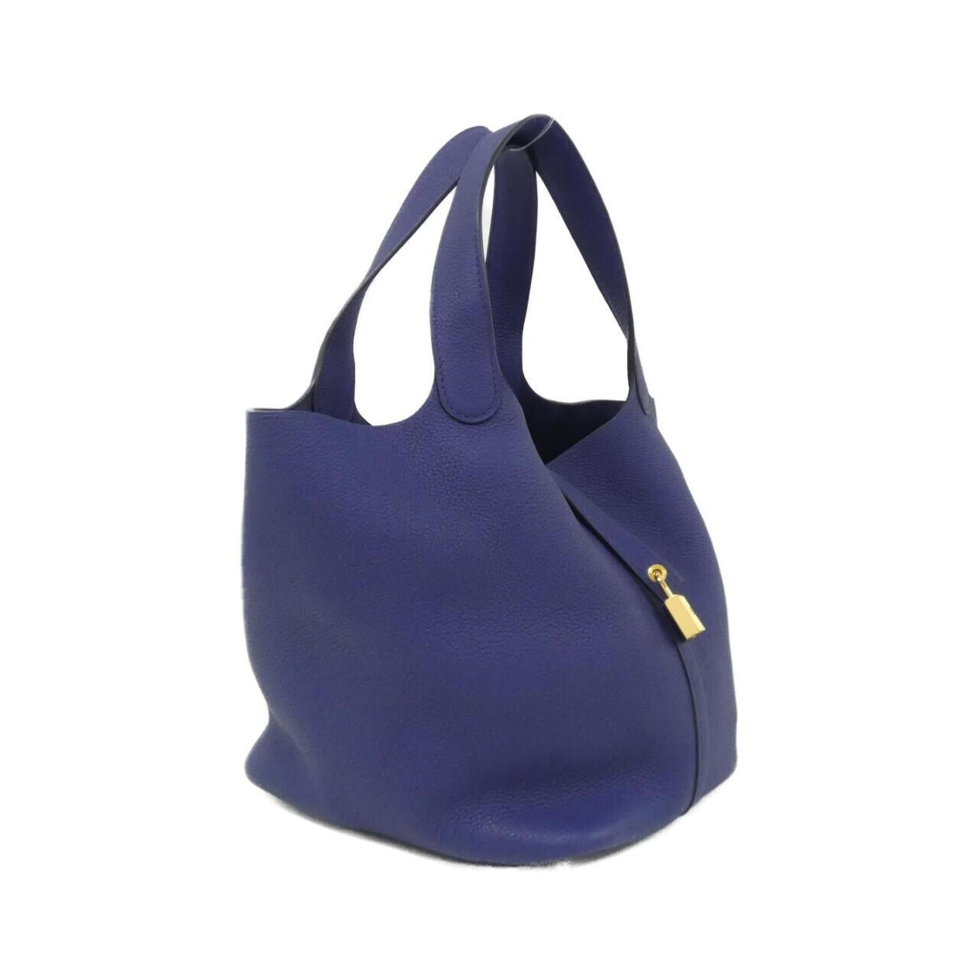 Hermes Bleu Saphir Handbag (Pre-Owned)