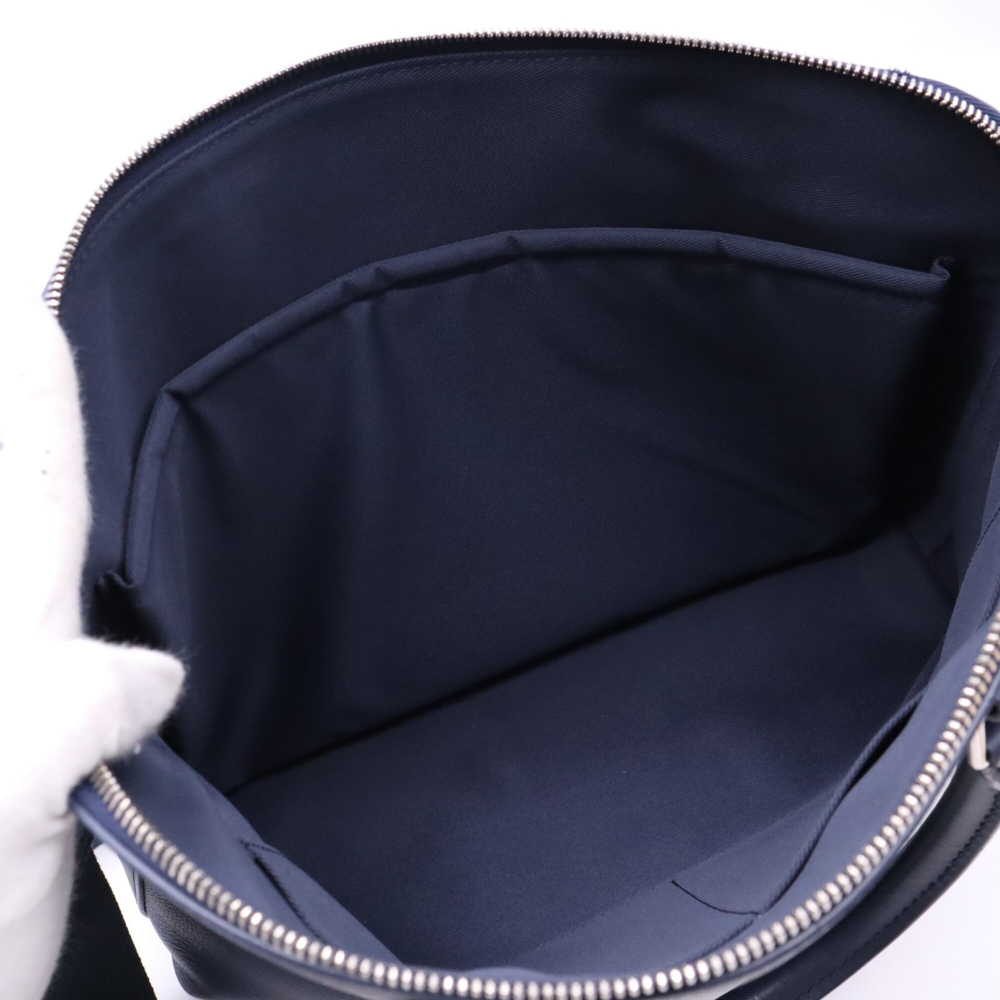 Louis Vuitton Navy Briefcase Handbag (Pre-Owned)