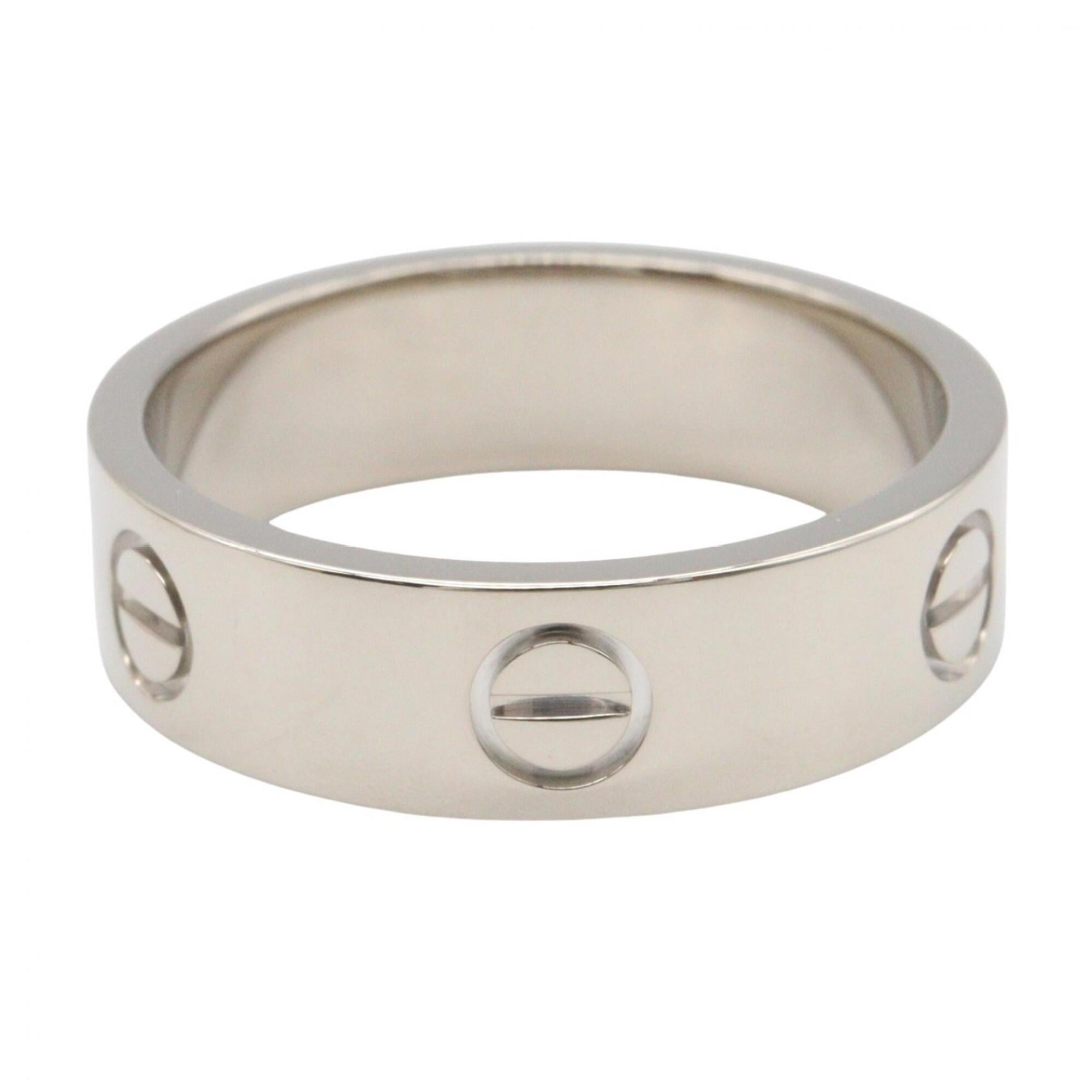 Cartier Silver White Gold (18K) Band Ring (Pre-Owned)