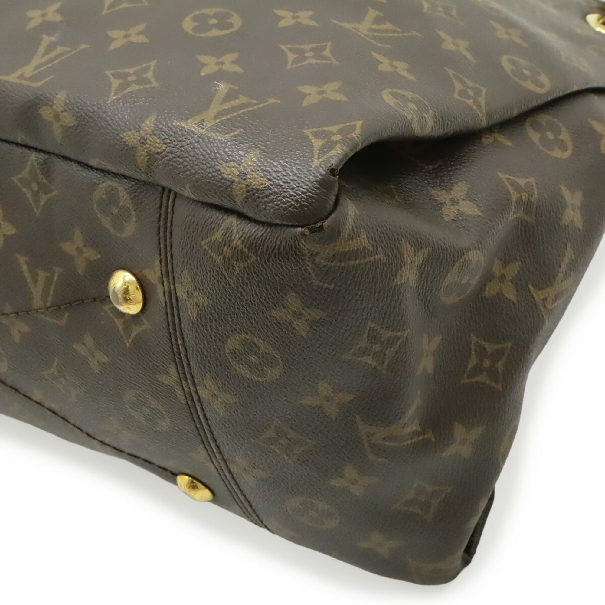 Louis Vuitton Brown Monogram Monogram Canvas Pvc Shoulder Bag Tote Bag (Pre-Owned)