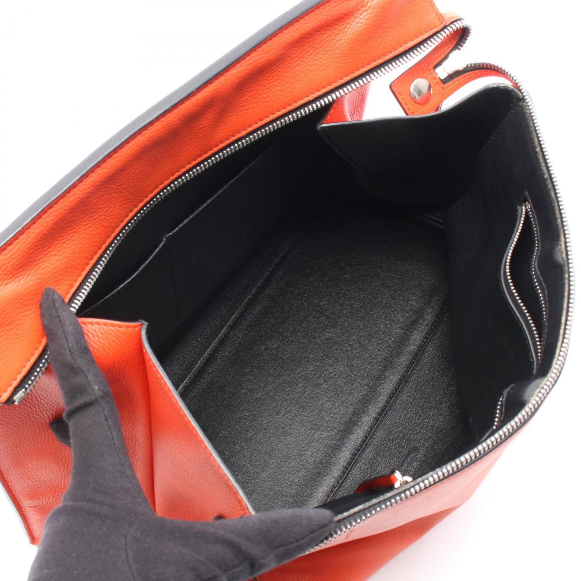 Celine Orange Leather Handbag (Pre-Owned)