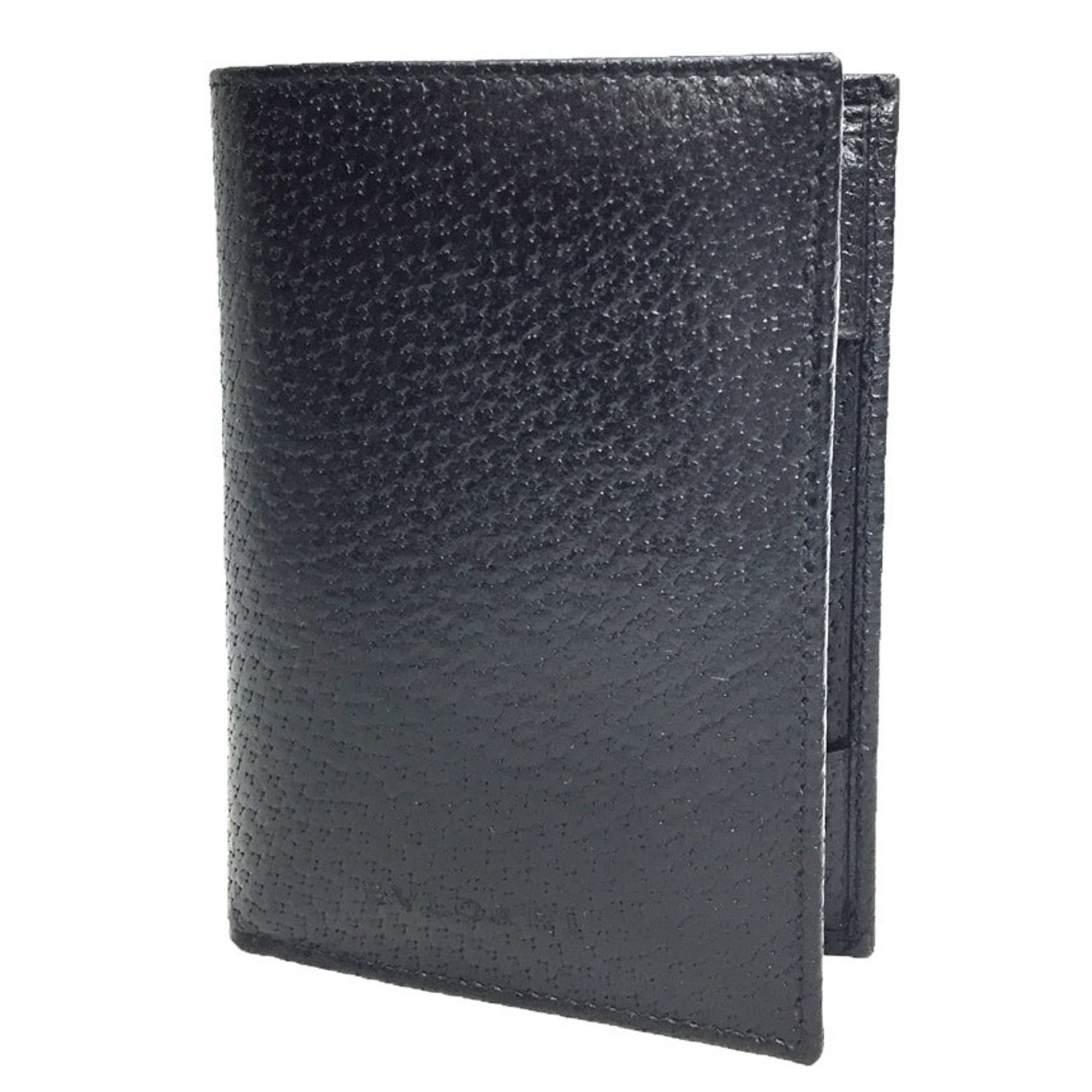 Bvlgari Black Leather Wallet (Bi-Fold) (Pre-Owned)