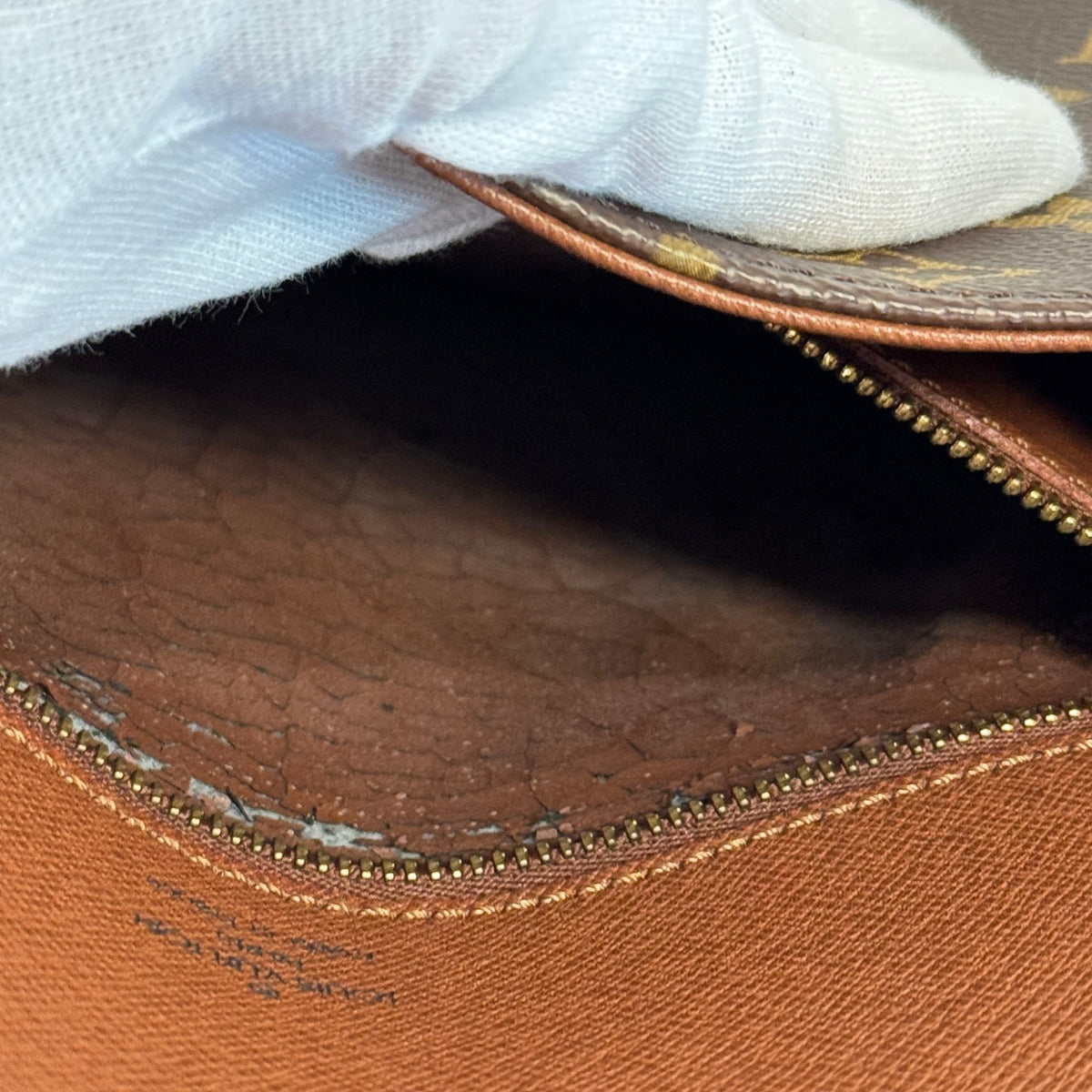 Louis Vuitton Brown Galle Monogram Monogram Crossbody Bag Pochette Shoulder Bag (Pre-Owned)