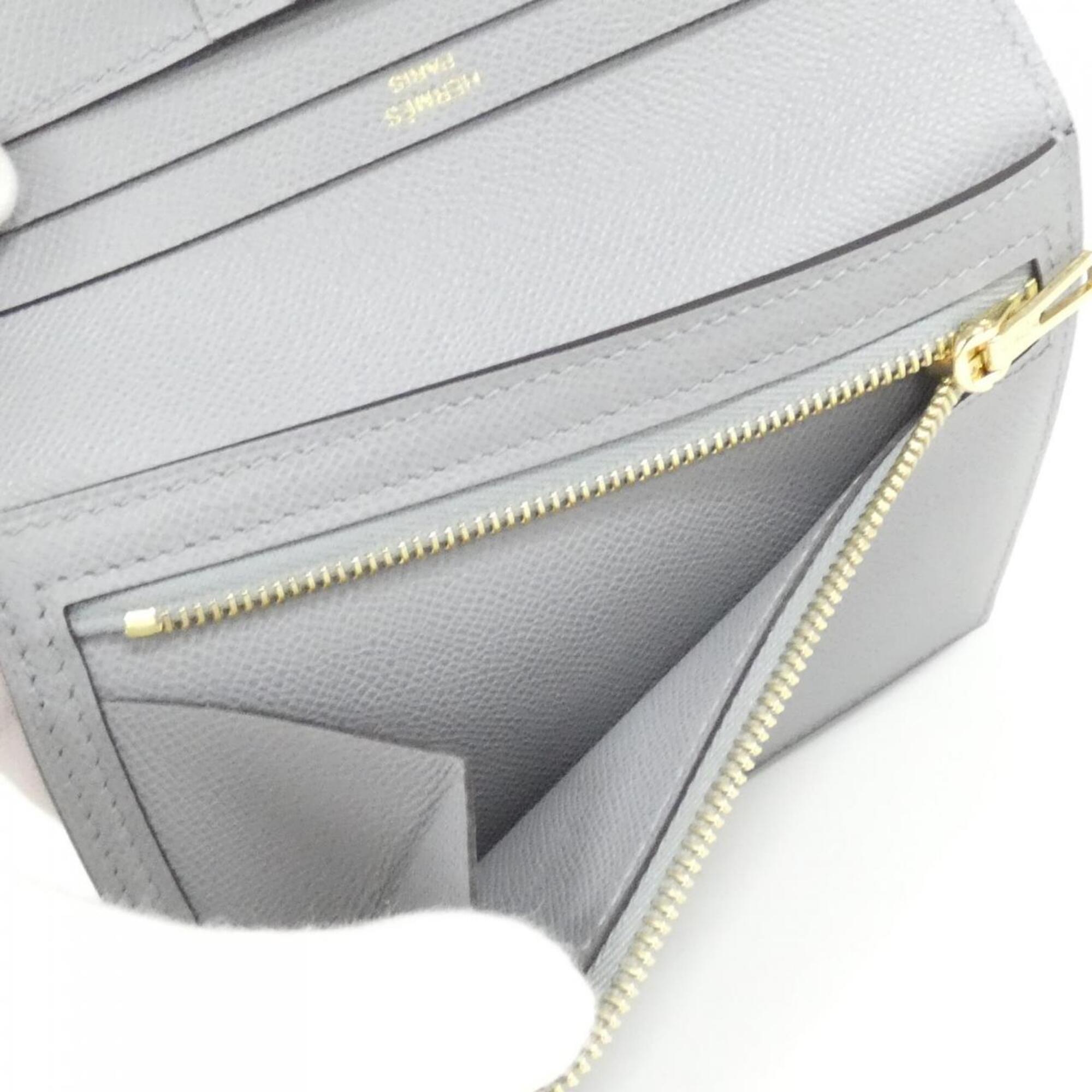 Hermes Gray Wallet (Bi-Fold) (Pre-Owned)