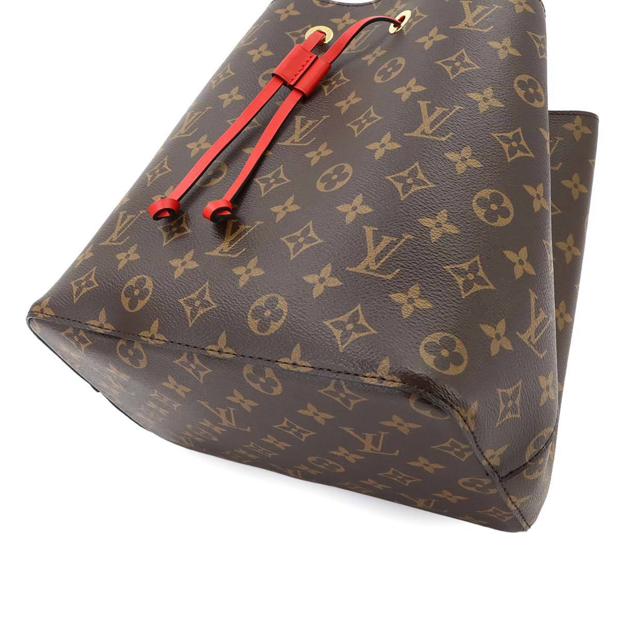 Louis Vuitton Brown Coquelicots Monogram Monogram Handbag (Pre-Owned)