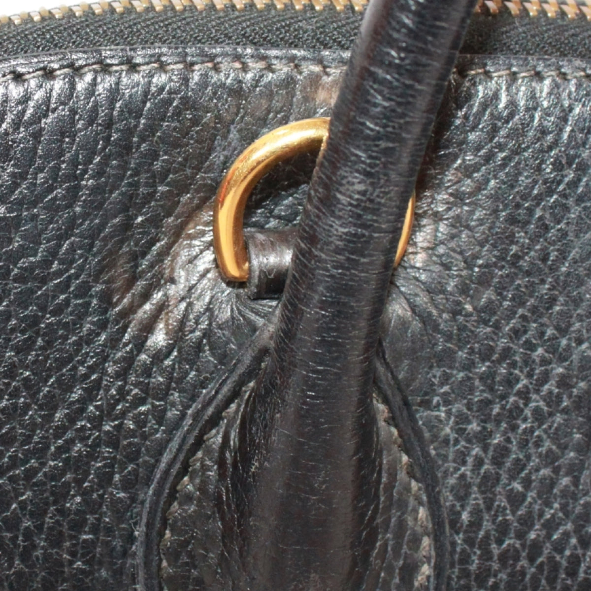 Hermes Black Ardennes Leather Handbag (Pre-Owned)