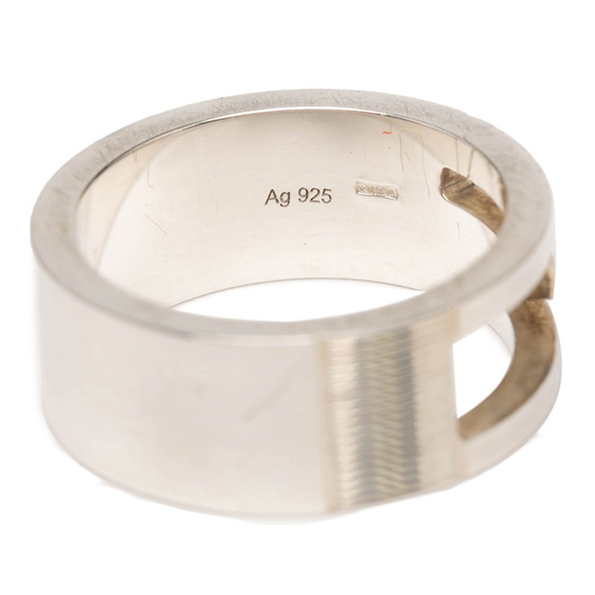 Gucci Silver 925 Band Ring (Pre-Owned)