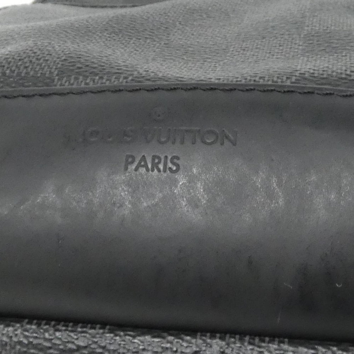 Louis Vuitton Graphite Coated Canvas Shoulder Bag (Pre-Owned)
