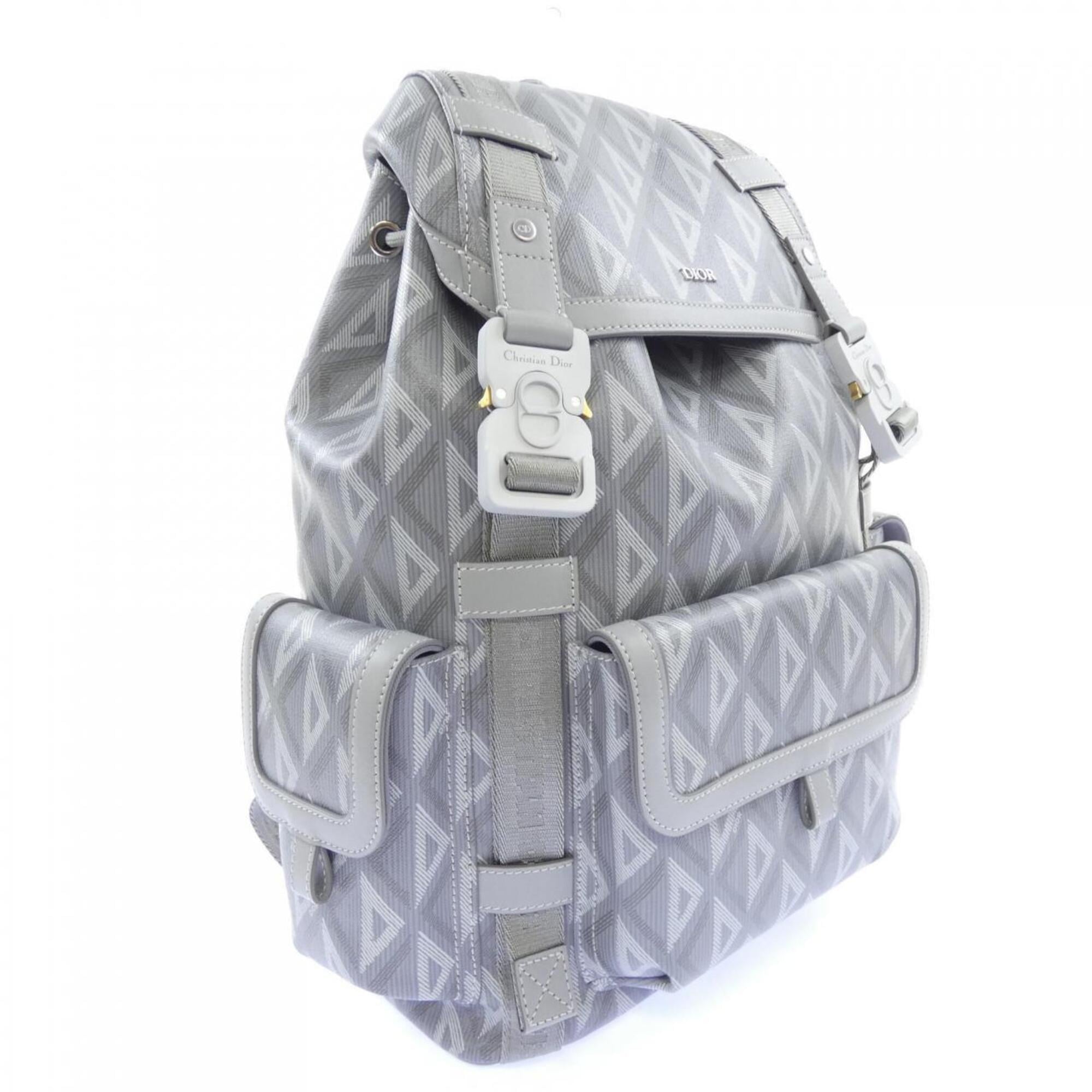 Christian Dior Gray Backpack (Pre-Owned)