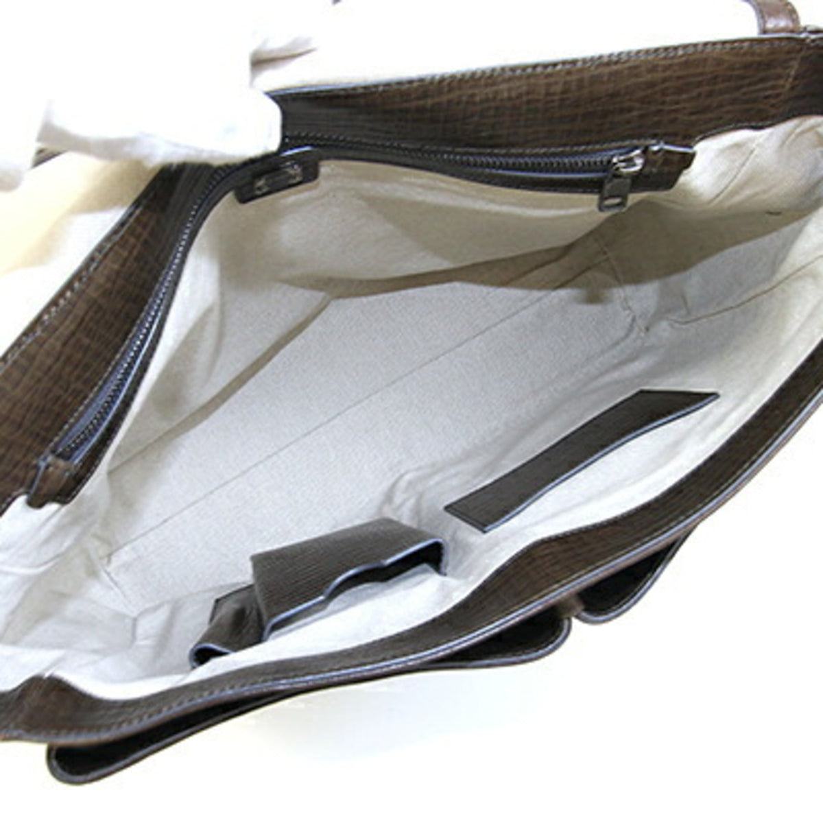 Dolce & Gabbana Dark Brown Leather Shoulder Bag (Pre-Owned)