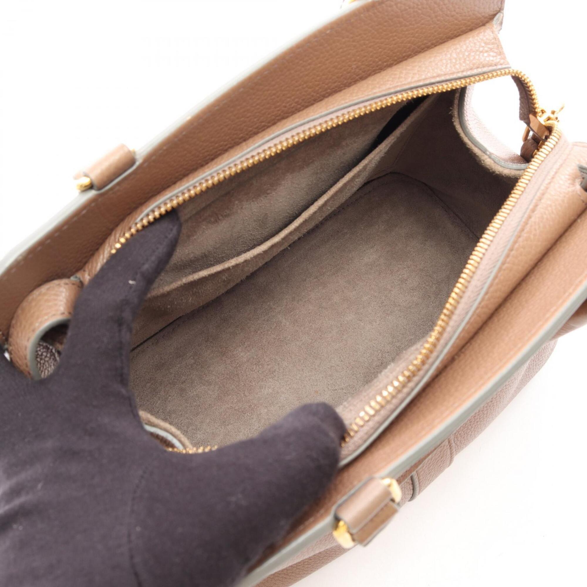 Celine Brown Leather Handbag (Pre-Owned)