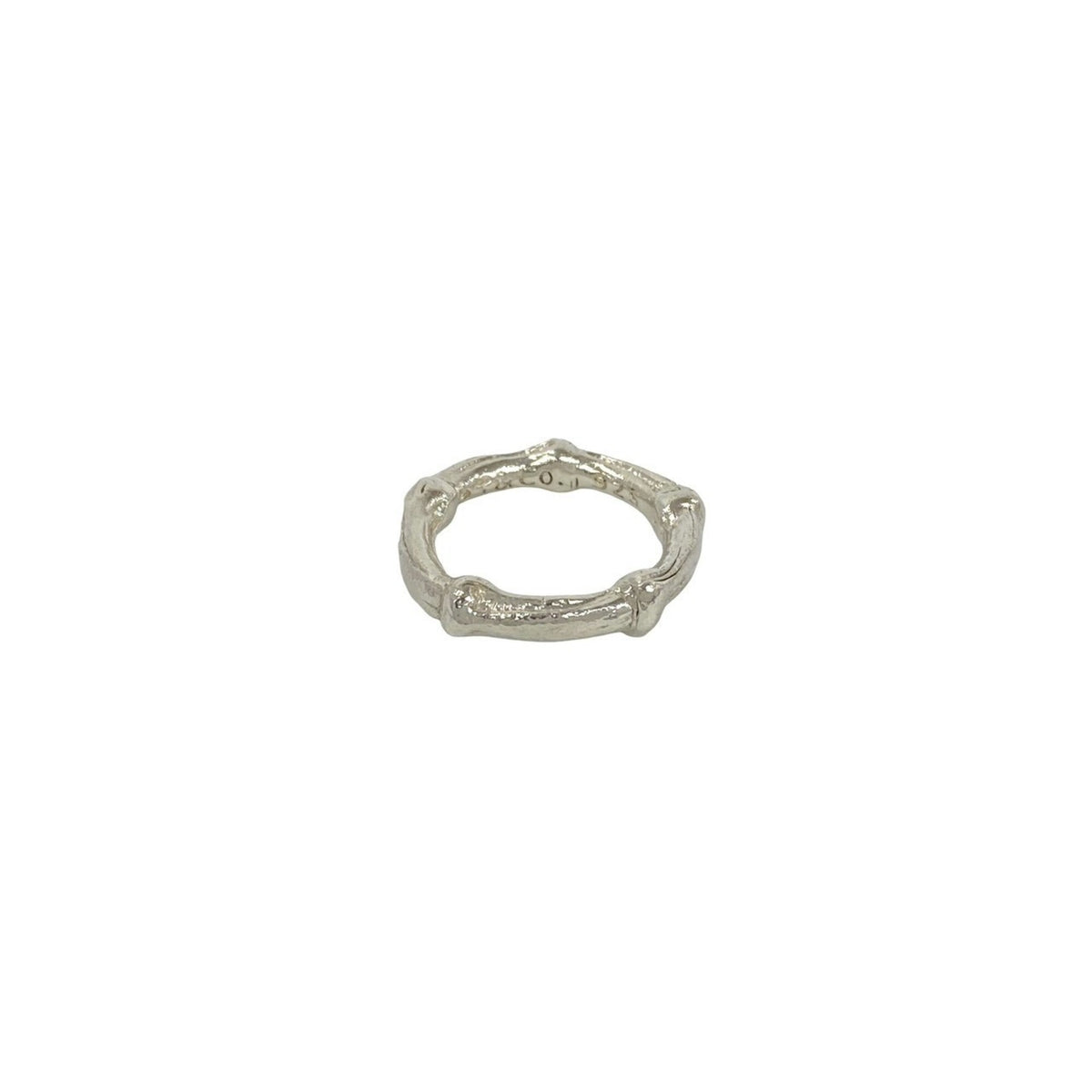 Tiffany Silver Silver 925 Band Ring (Pre-Owned)