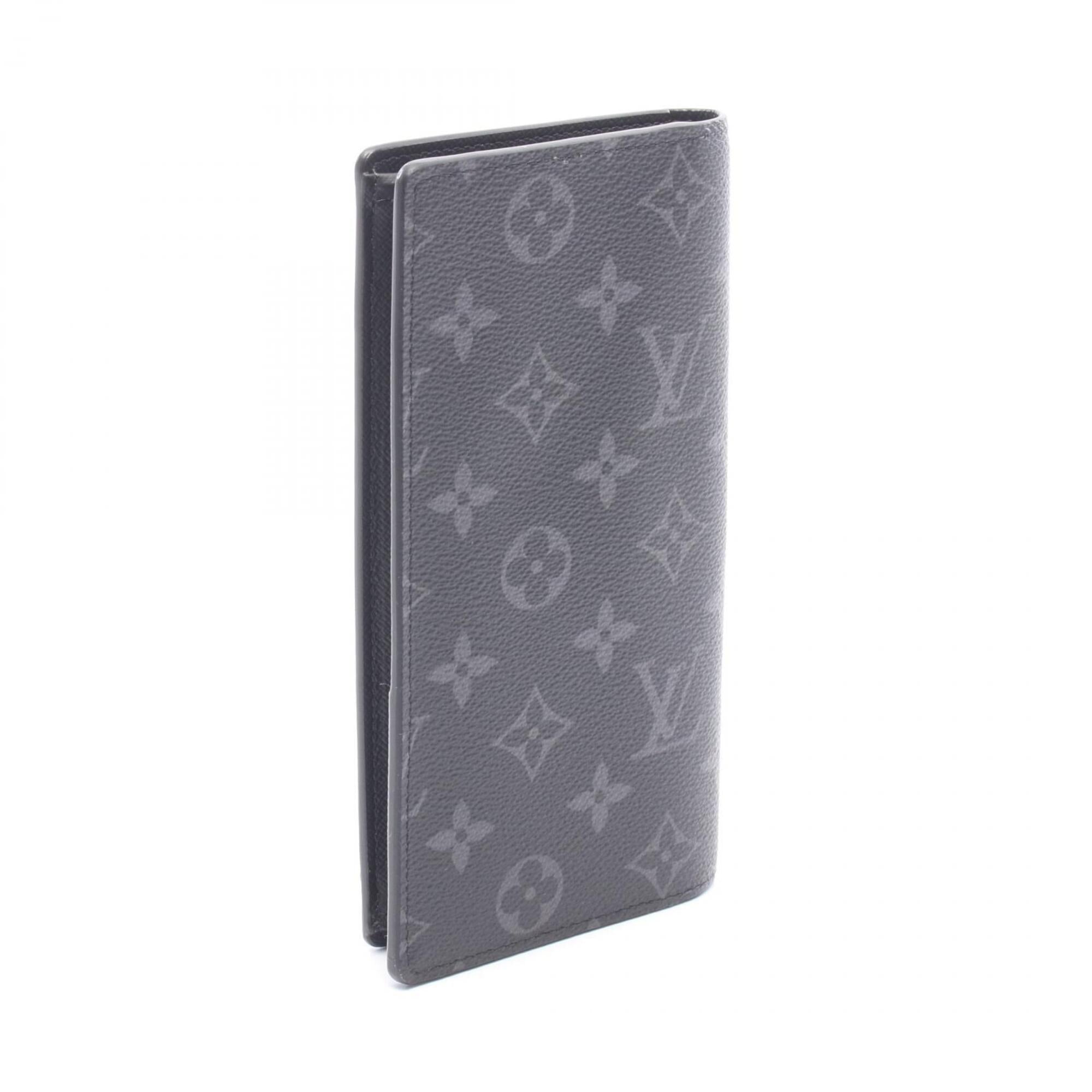 Louis Vuitton Black Monogram Eclipse Pvc Long Wallet (Bi-Fold) (Pre-Owned)
