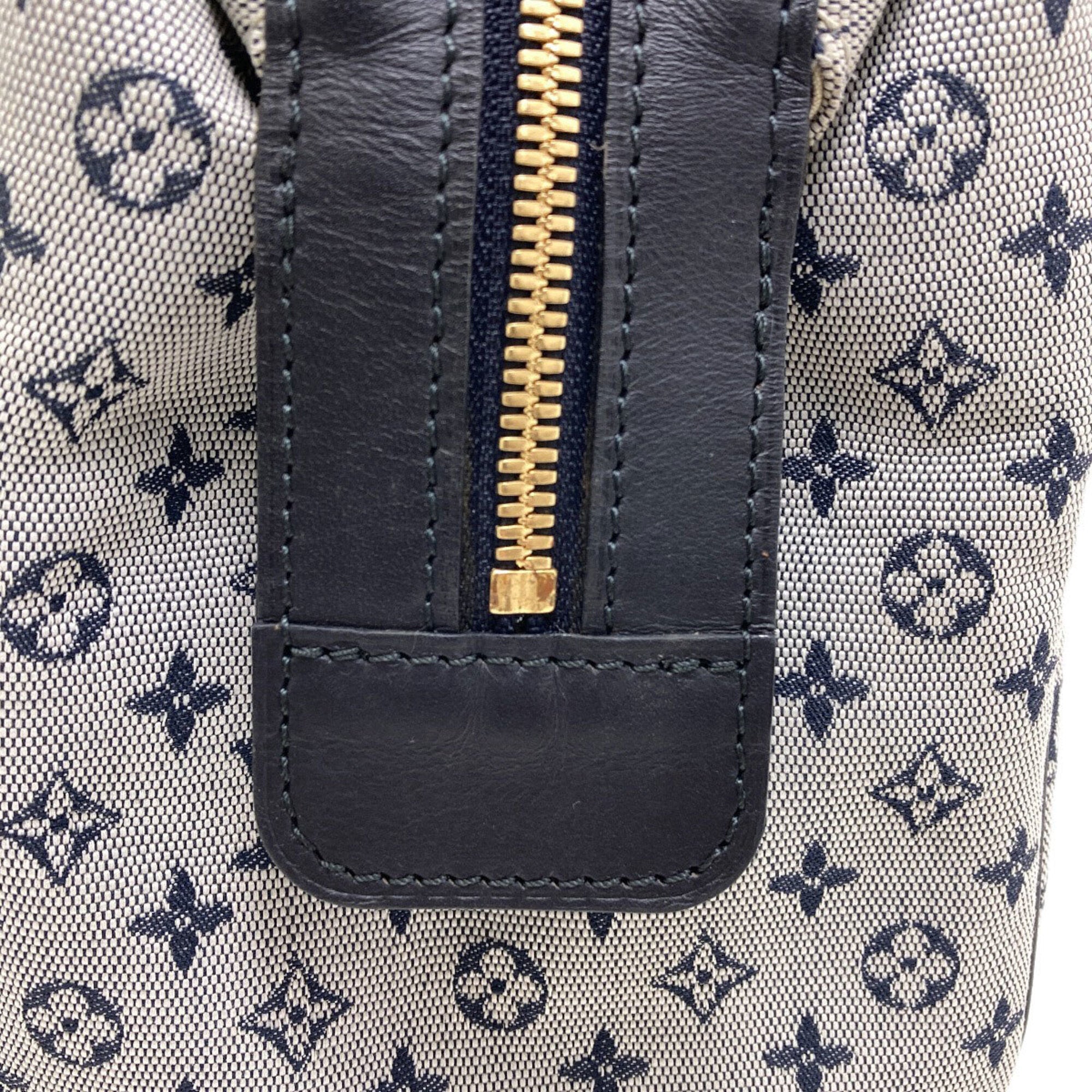 Louis Vuitton Navy Monogram Boston Bag (Pre-Owned)
