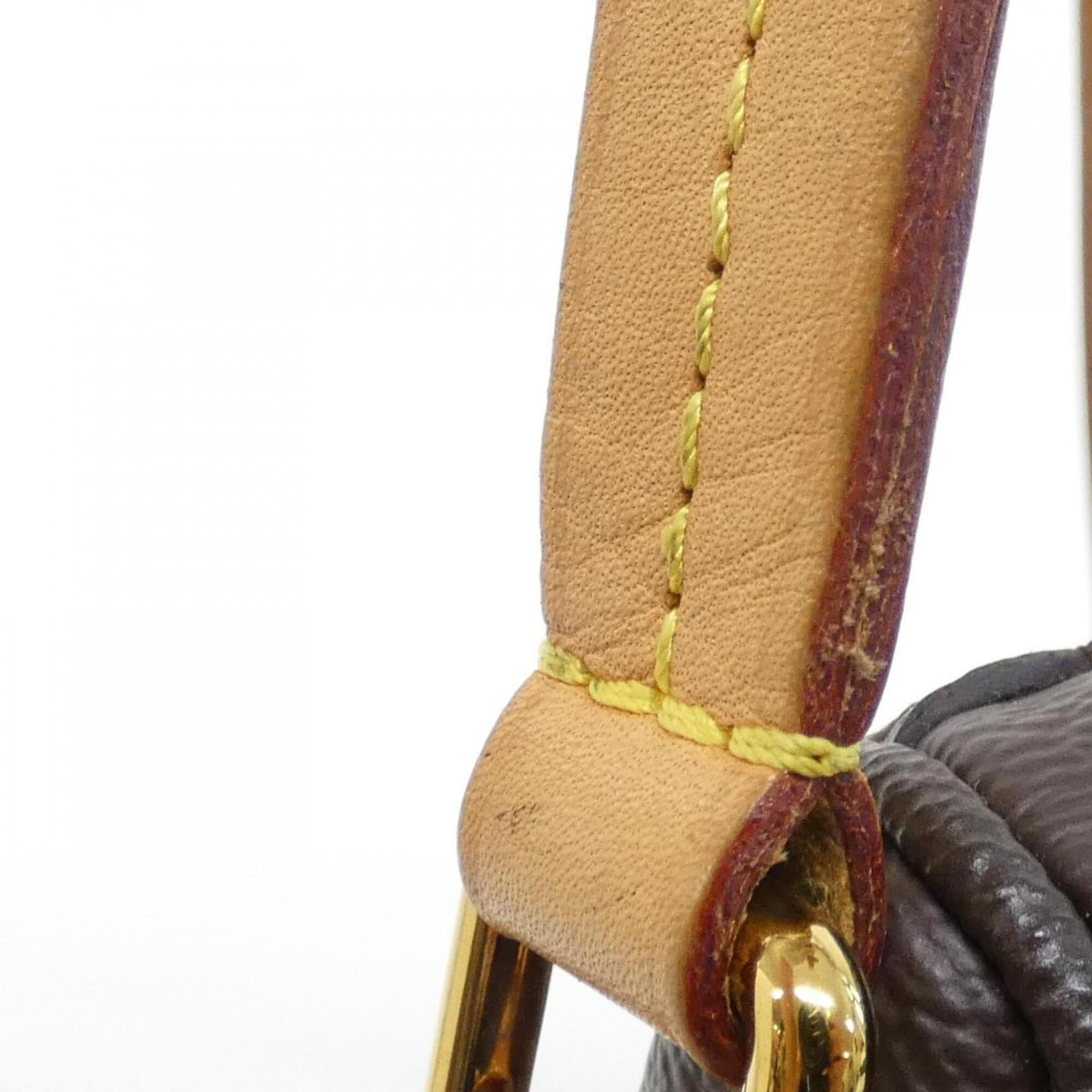 Louis Vuitton Brown Coated Canvas Shoulder Bag (Pre-Owned)