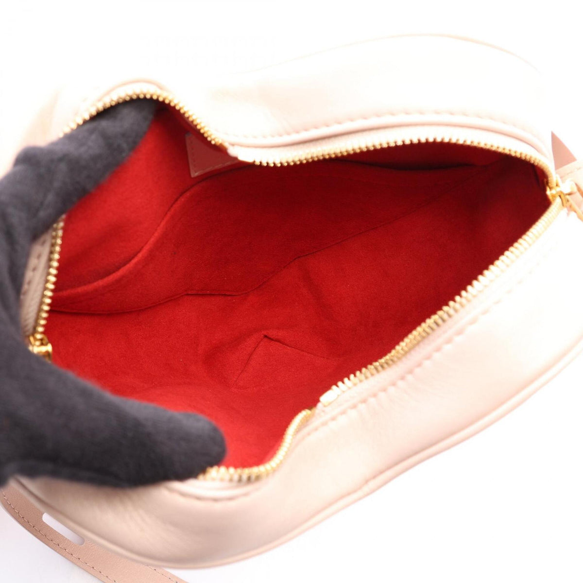 Louis Vuitton Pink Leather Handbag Shoulder Bag (Pre-Owned)