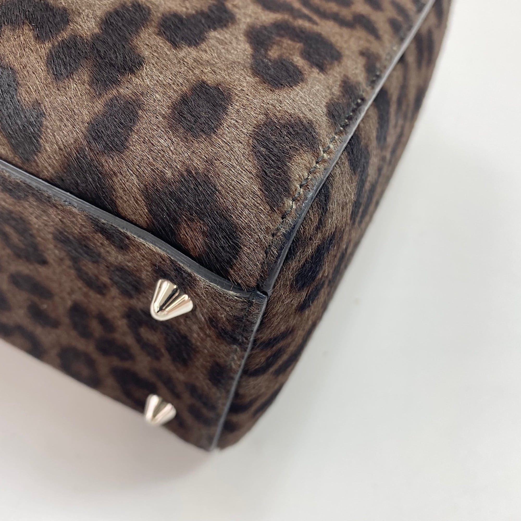 Christian Dior Lady Dior Brown Handbag Shoulder Bag (Pre-Owned)