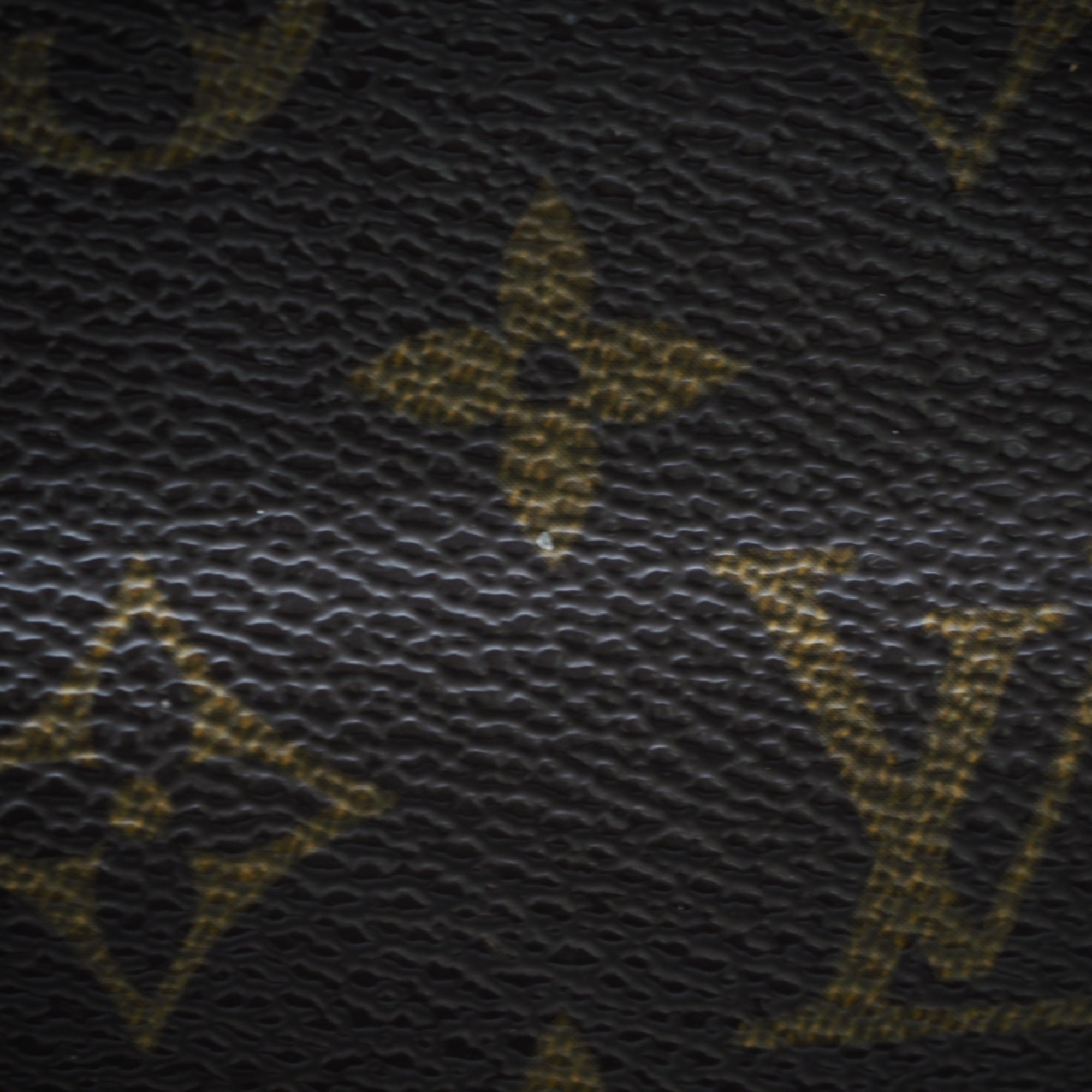 Louis Vuitton Monogram Brown Coated Canvas Leather Handbag (Pre-Owned)