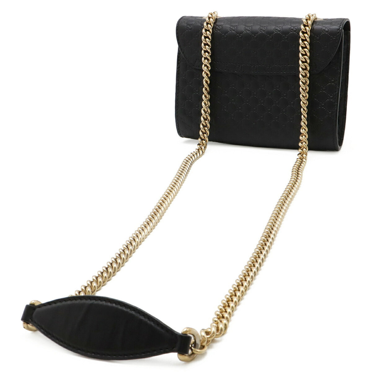 Gucci Black Leather Shoulder Bag (Pre-Owned)