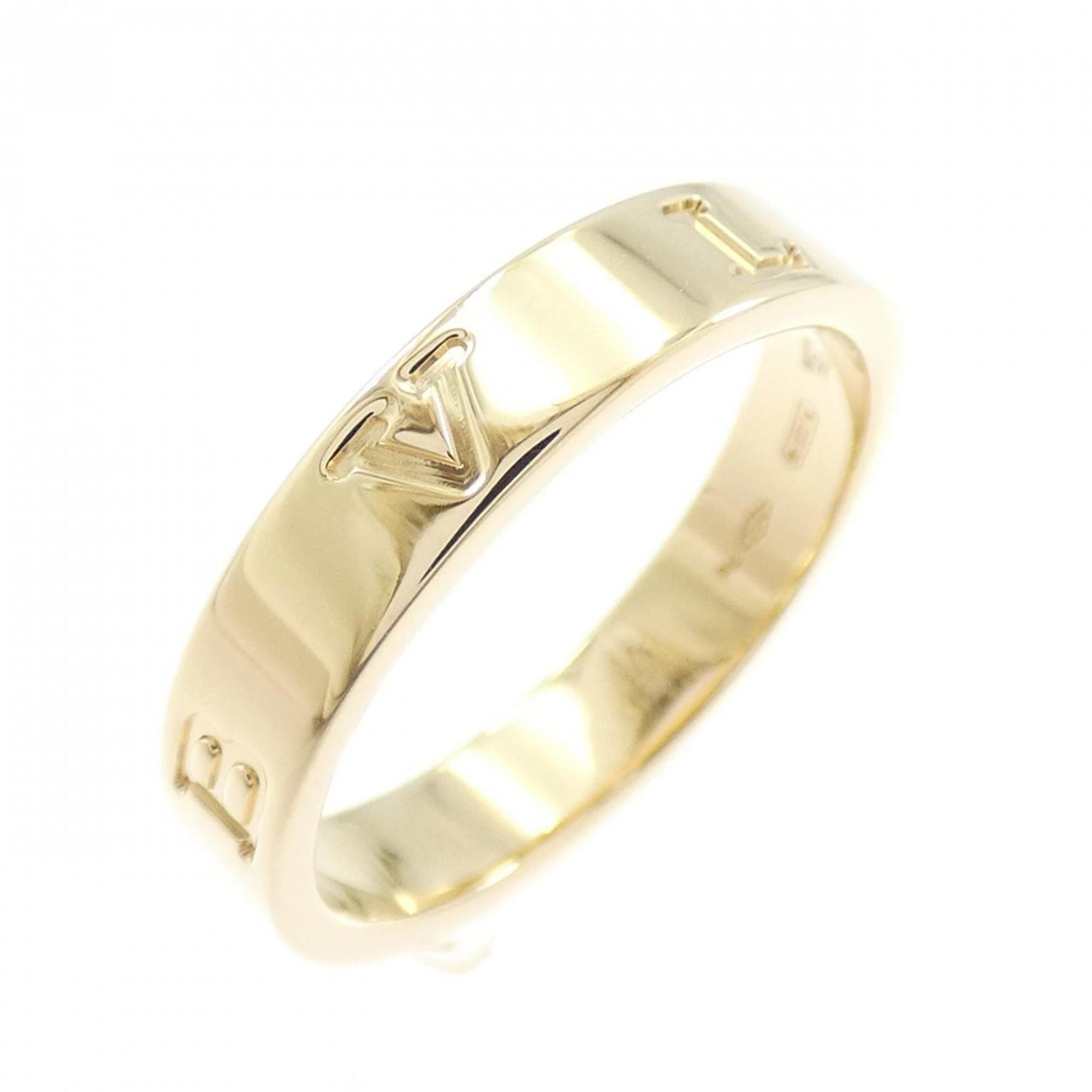 Bvlgari Yellow Gold Yellow Gold (18K) Band Ring (Pre-Owned)