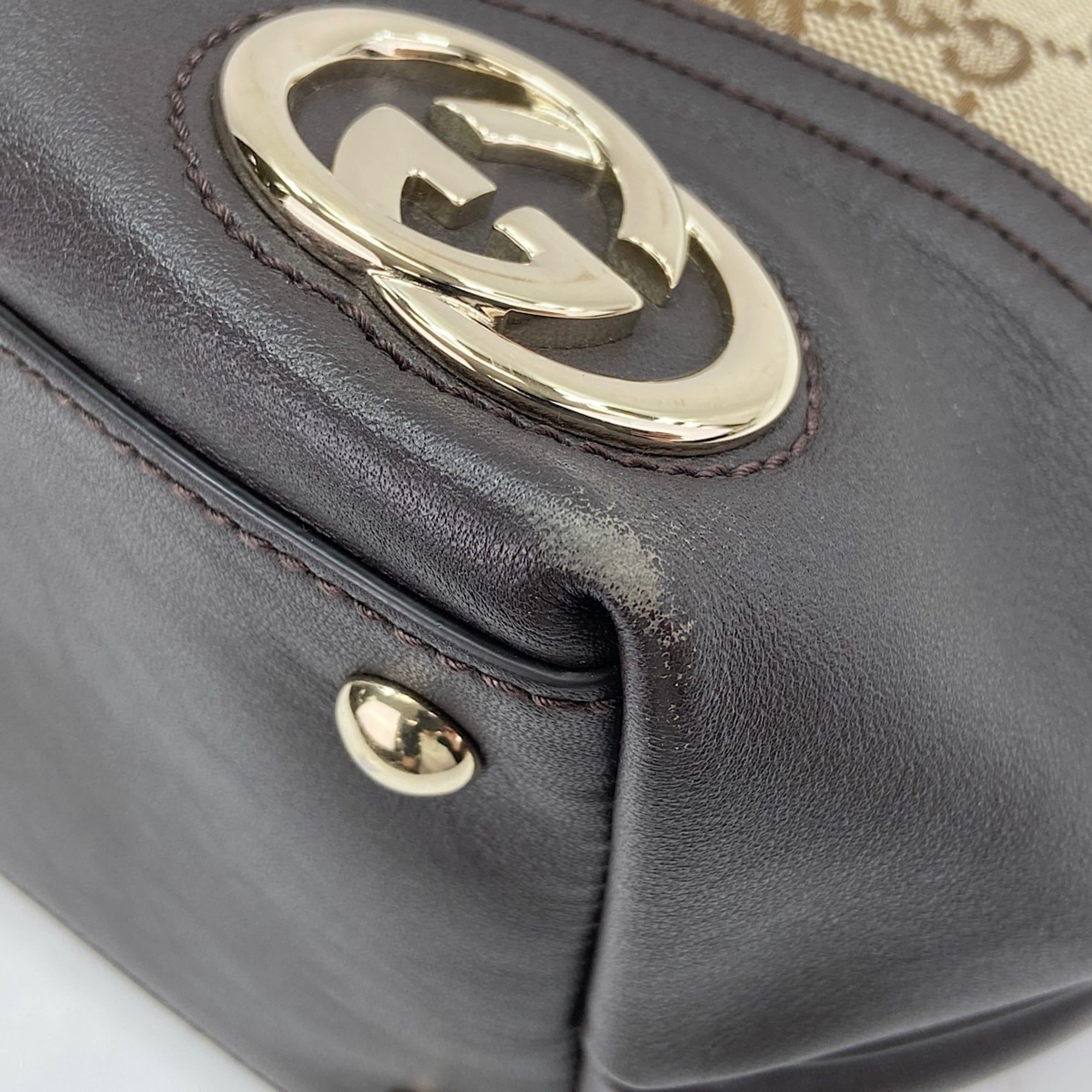 Gucci Beige Handbag (Pre-Owned)