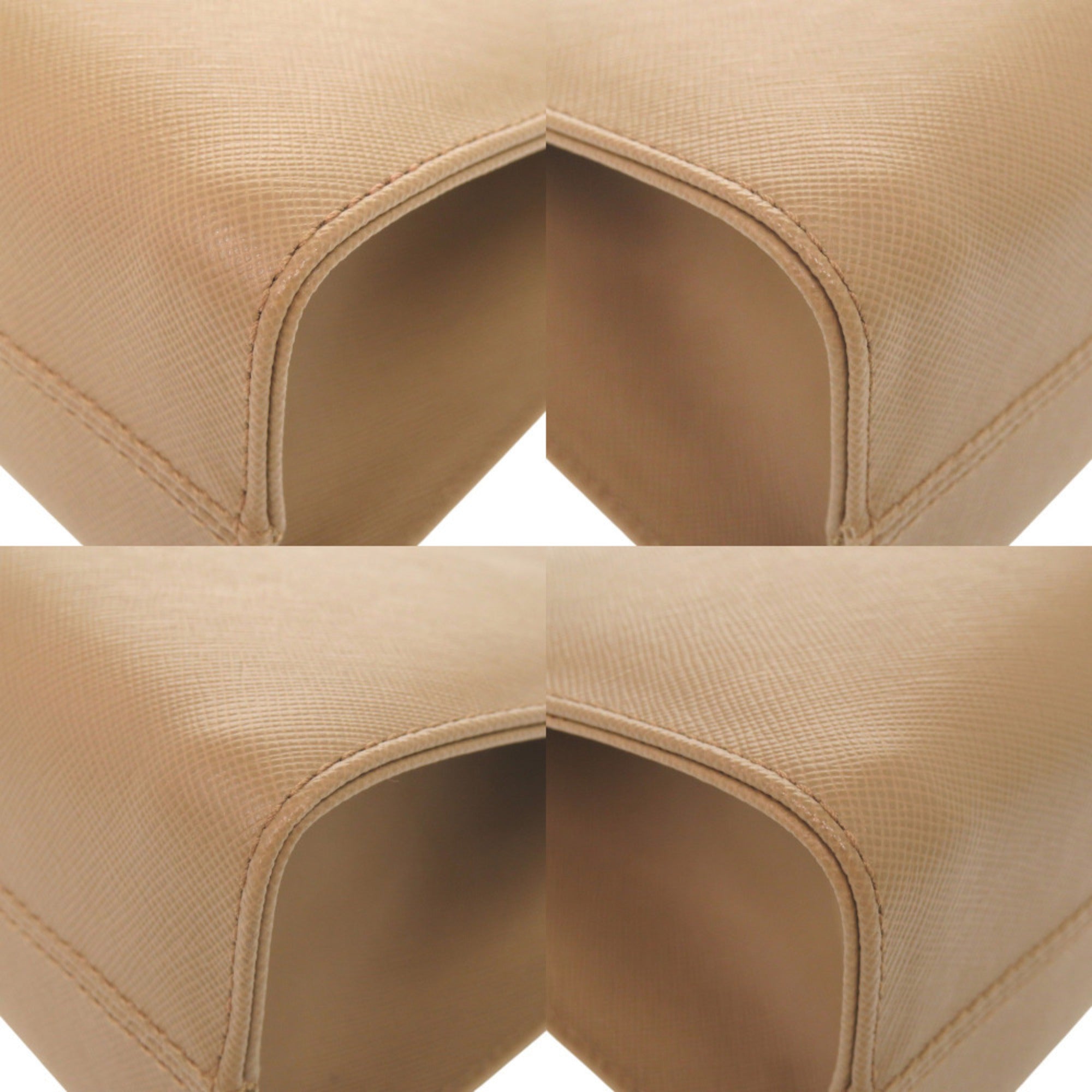 Salvatore Ferragamo Beige Leather Shoulder Bag (Pre-Owned)