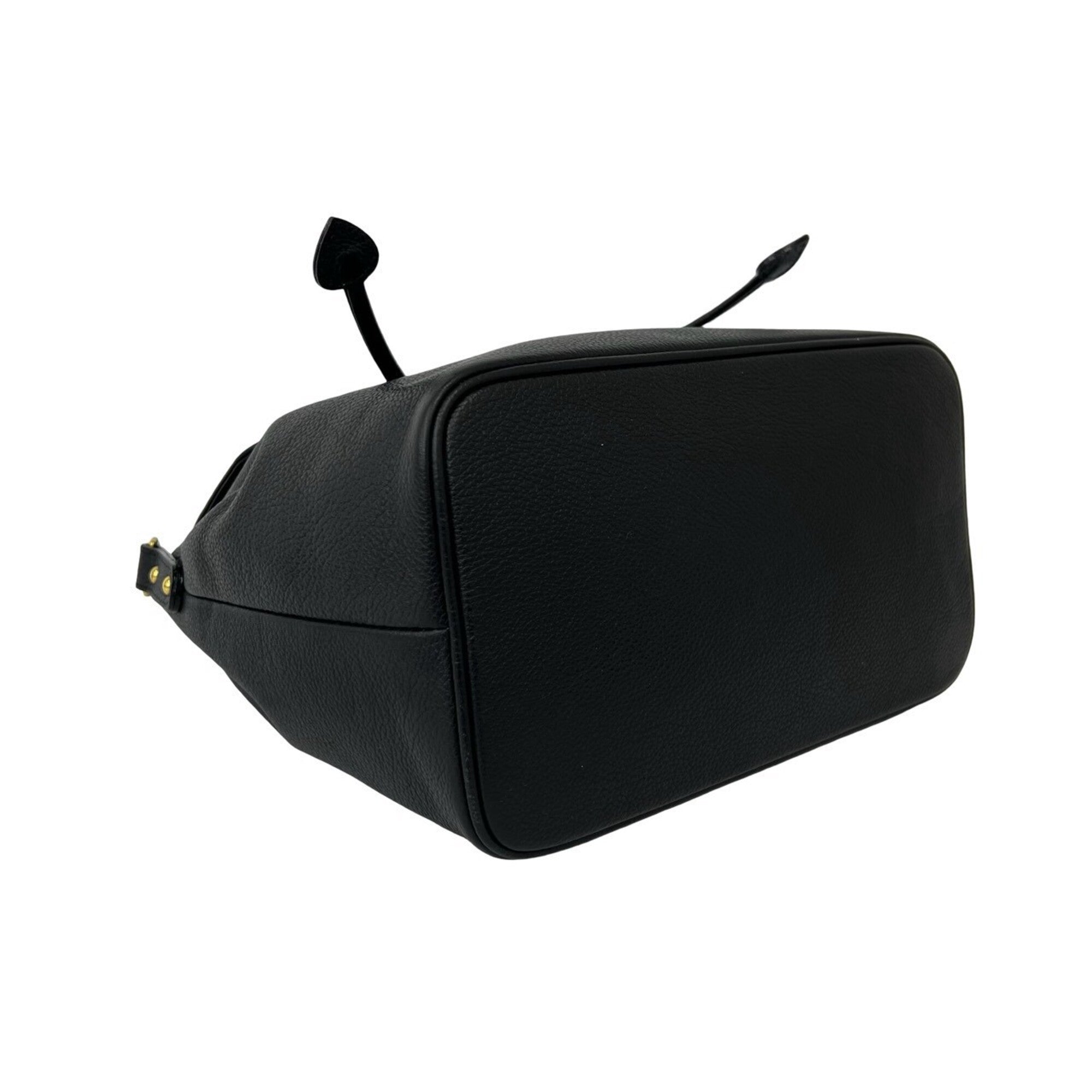 Yves Saint Laurent Black Leather Shoulder Bag (Pre-Owned)