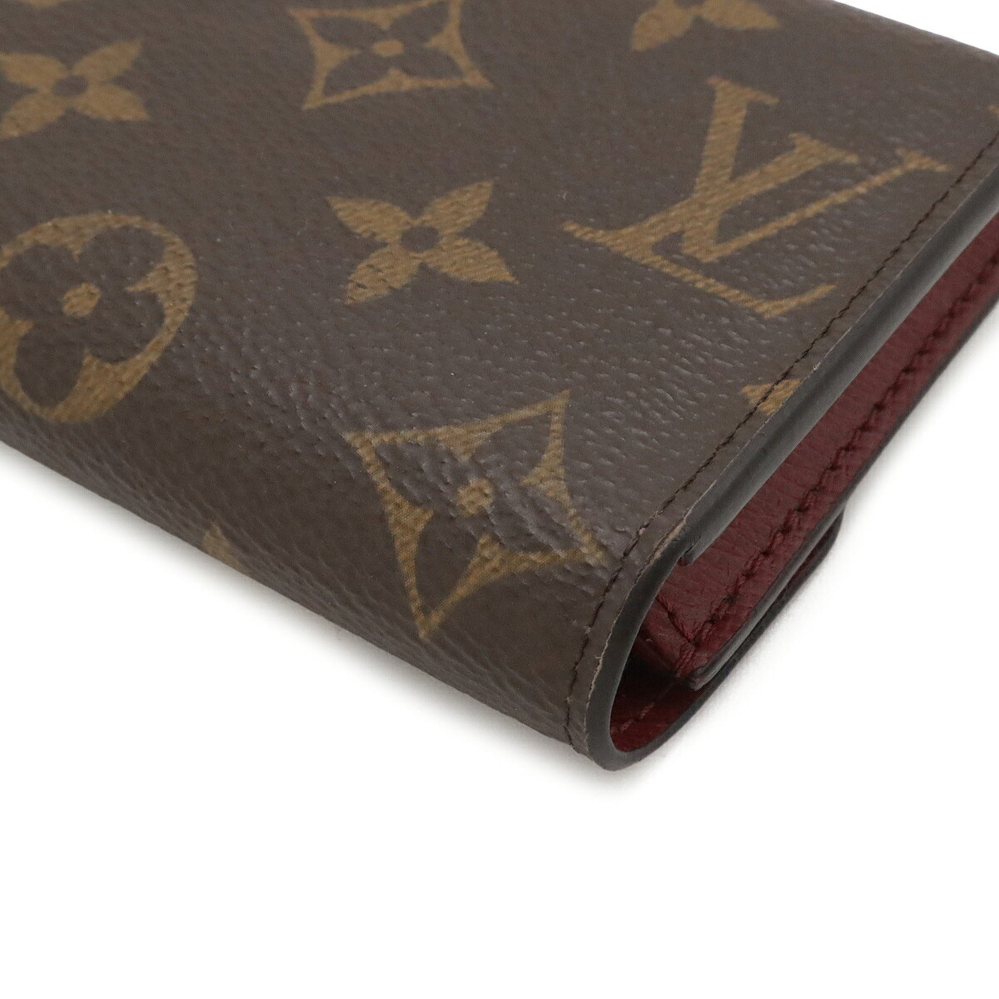 Louis Vuitton Fuchsia Monogram Canvas Coin Purse/Coin Case (Pre-Owned)