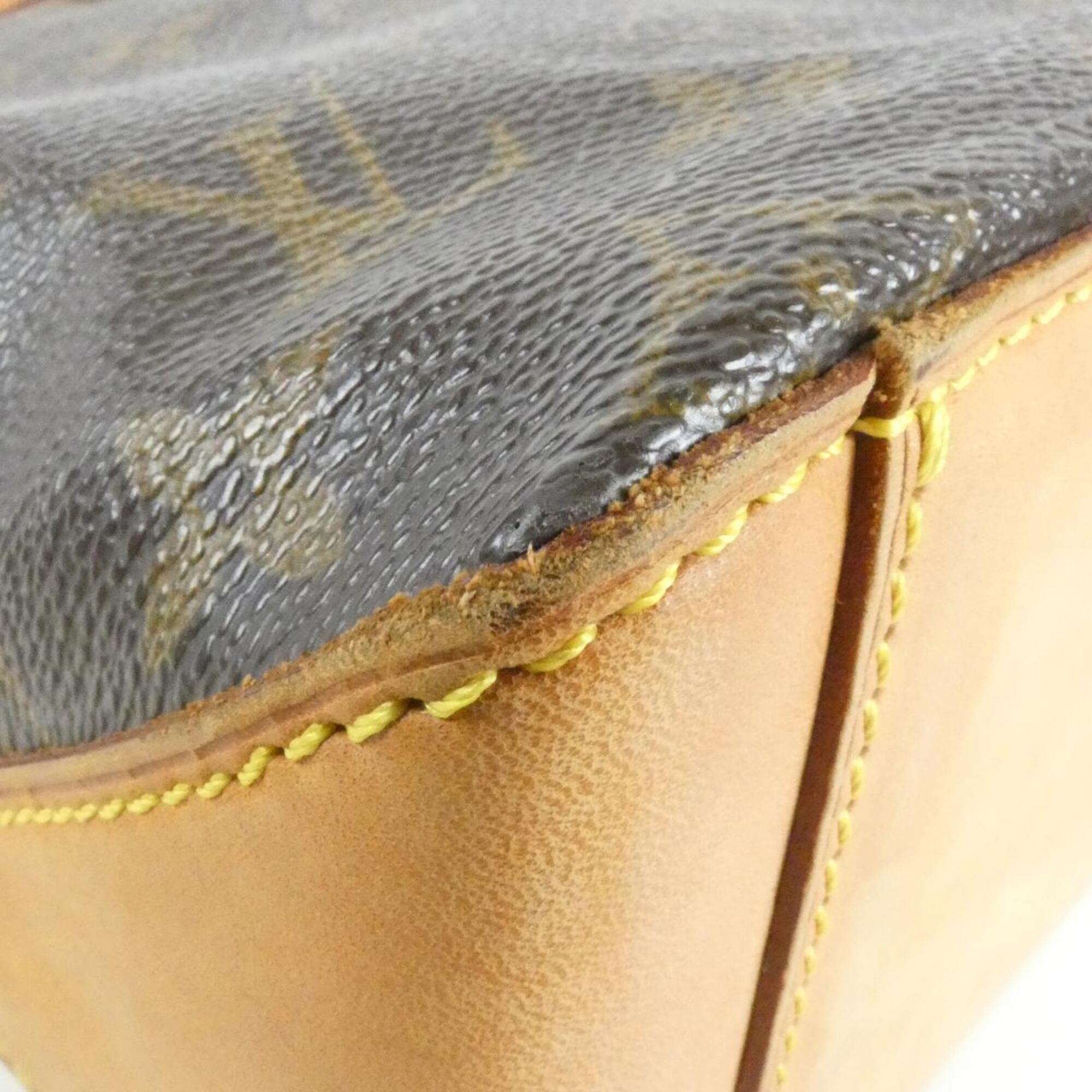 Louis Vuitton Brown Coated Canvas Handbag (Pre-Owned)
