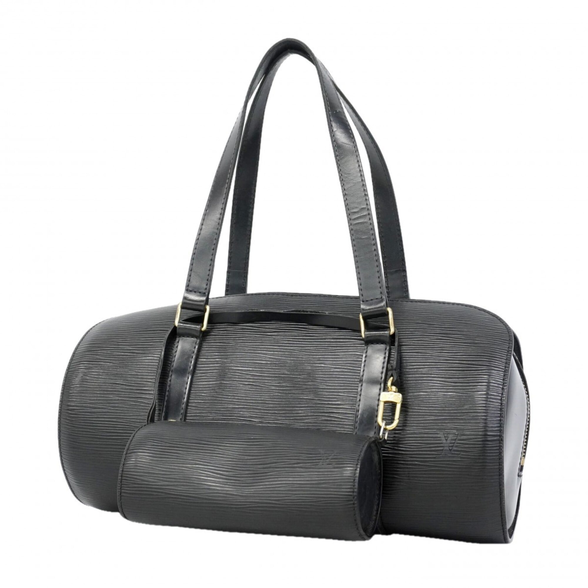 Louis Vuitton Noir Handbag (Pre-Owned)