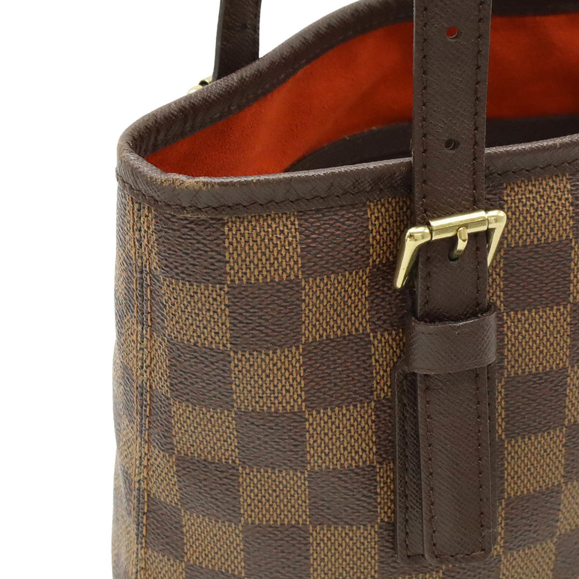 Louis Vuitton Brown Damier Canvas Pvc Shoulder Bag Tote Bag (Pre-Owned)