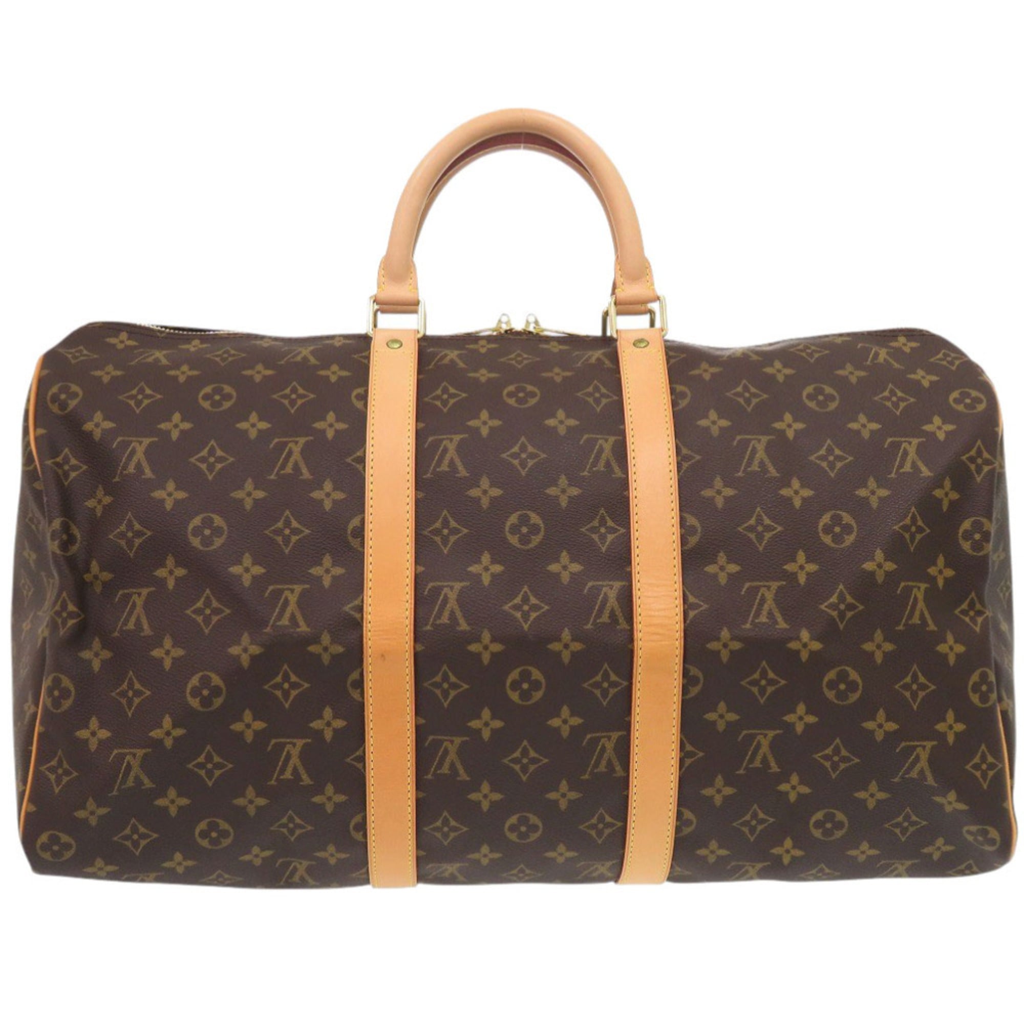 Louis Vuitton Brown Monogram Monogram Boston Bag (Pre-Owned)