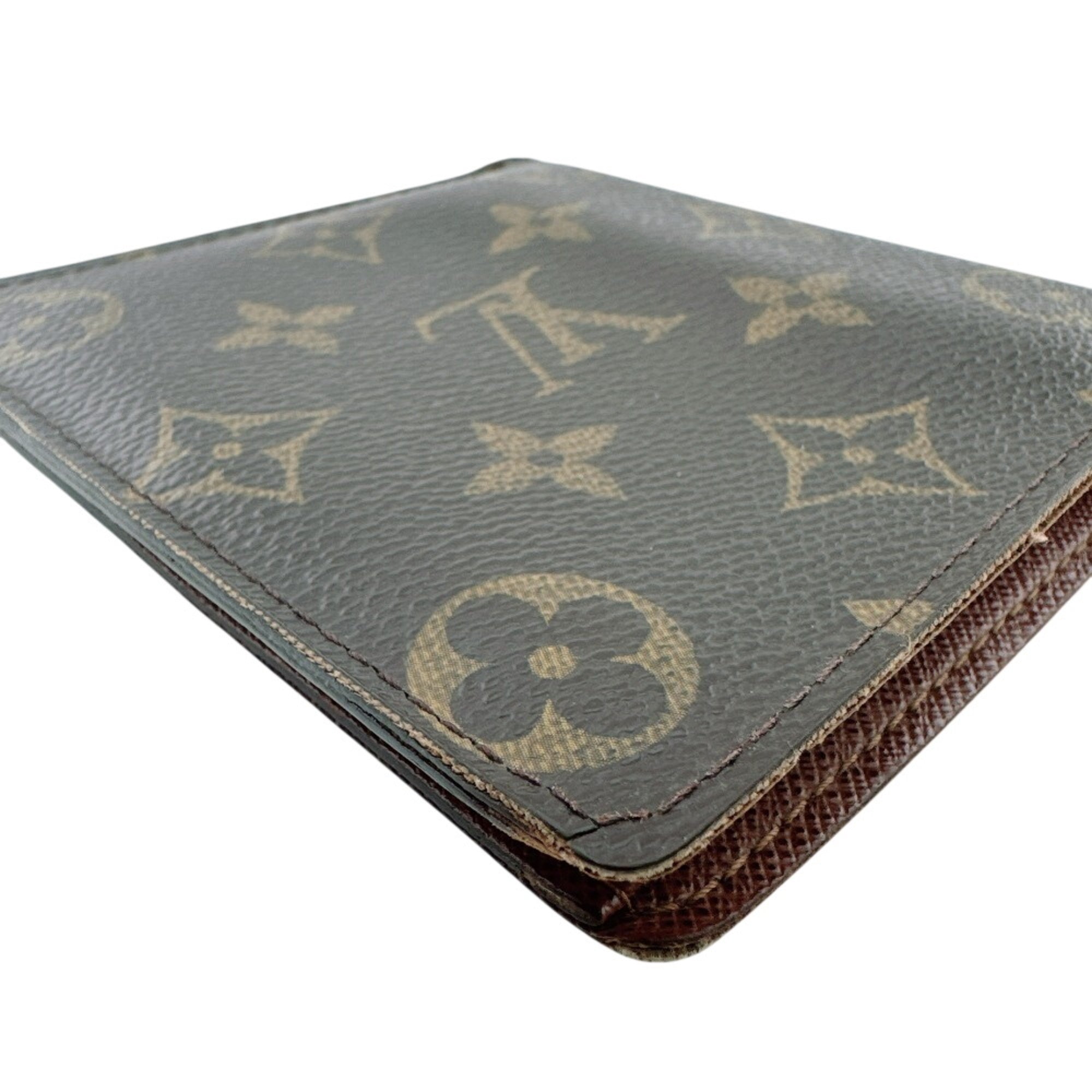 Louis Vuitton Brown Monogram Monogram Wallet (Bi-Fold) (Pre-Owned)