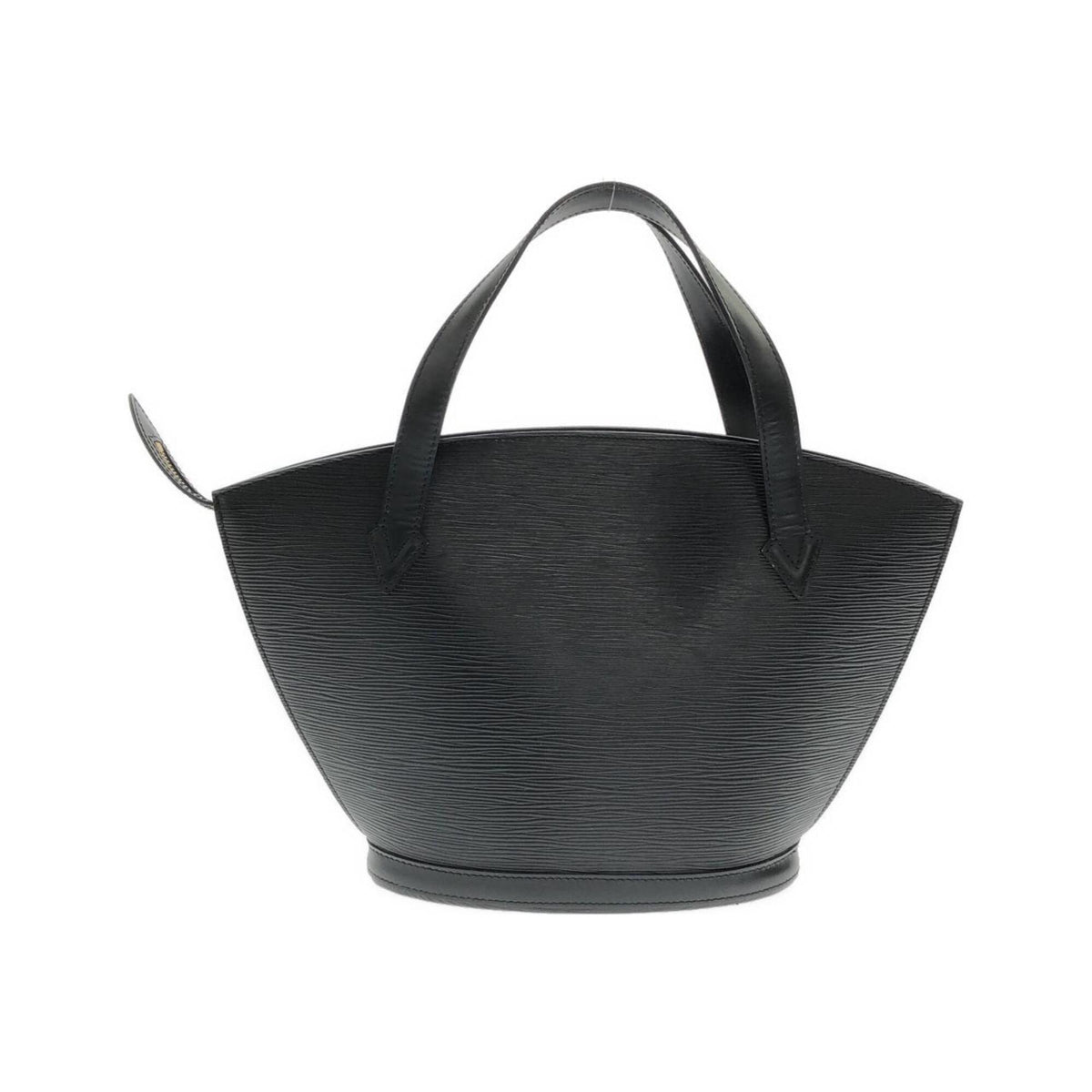 Louis Vuitton Black Leather Handbag (Pre-Owned)