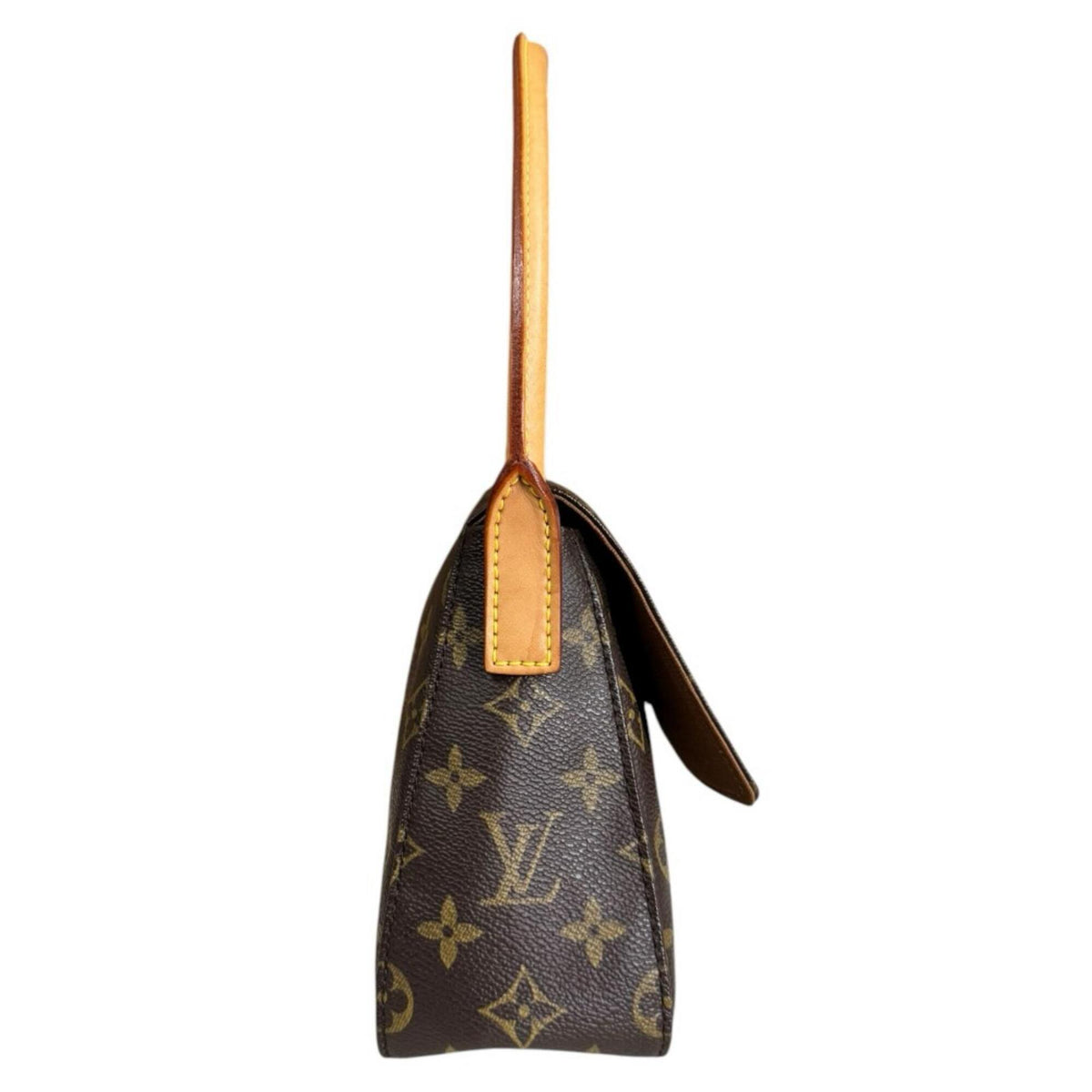 Louis Vuitton Brown Monogram Canvas Handbag (Pre-Owned)