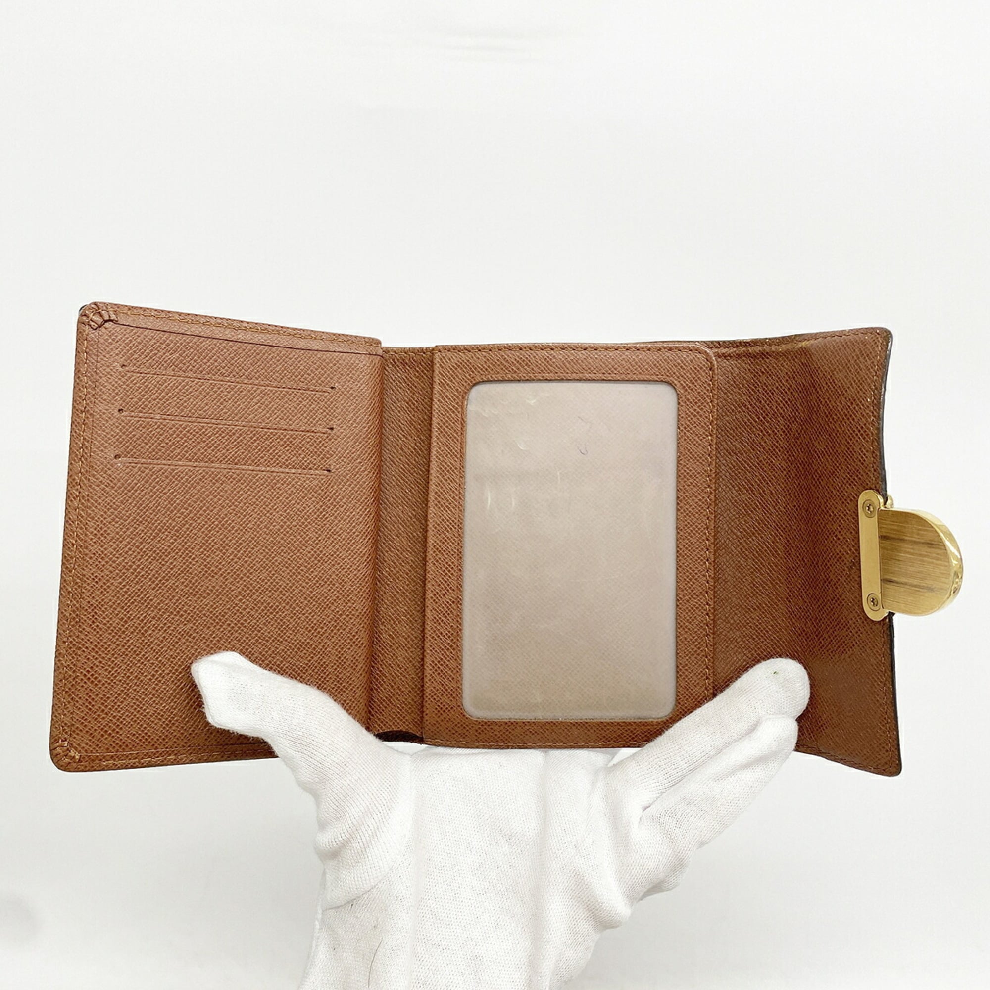 Louis Vuitton Brown Wallet (Tri-Fold) (Pre-Owned)