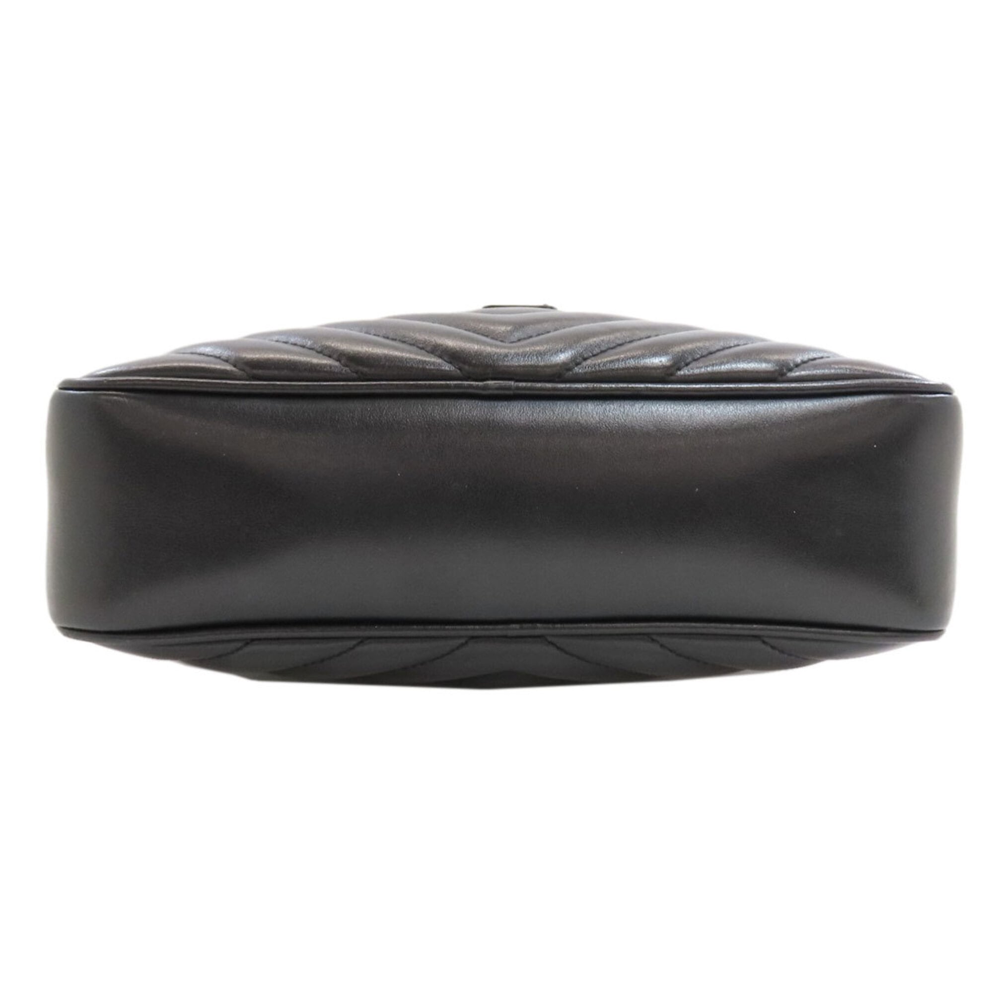 Saint Laurent Black Leather Shoulder Bag (Pre-Owned)