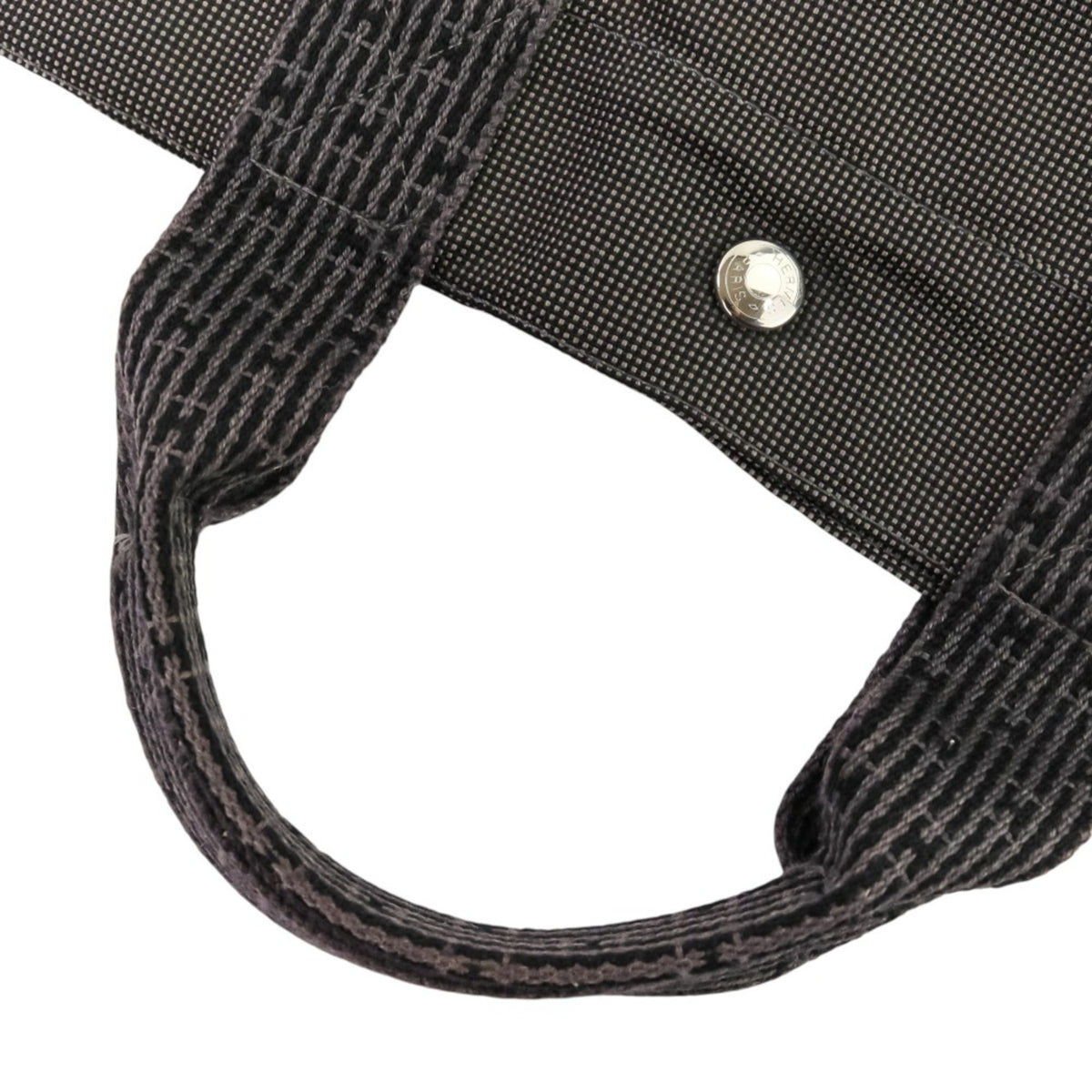 Hermes Her Line Gray Polyamide 69% Polyester 31% Tote Bag (Pre-Owned)
