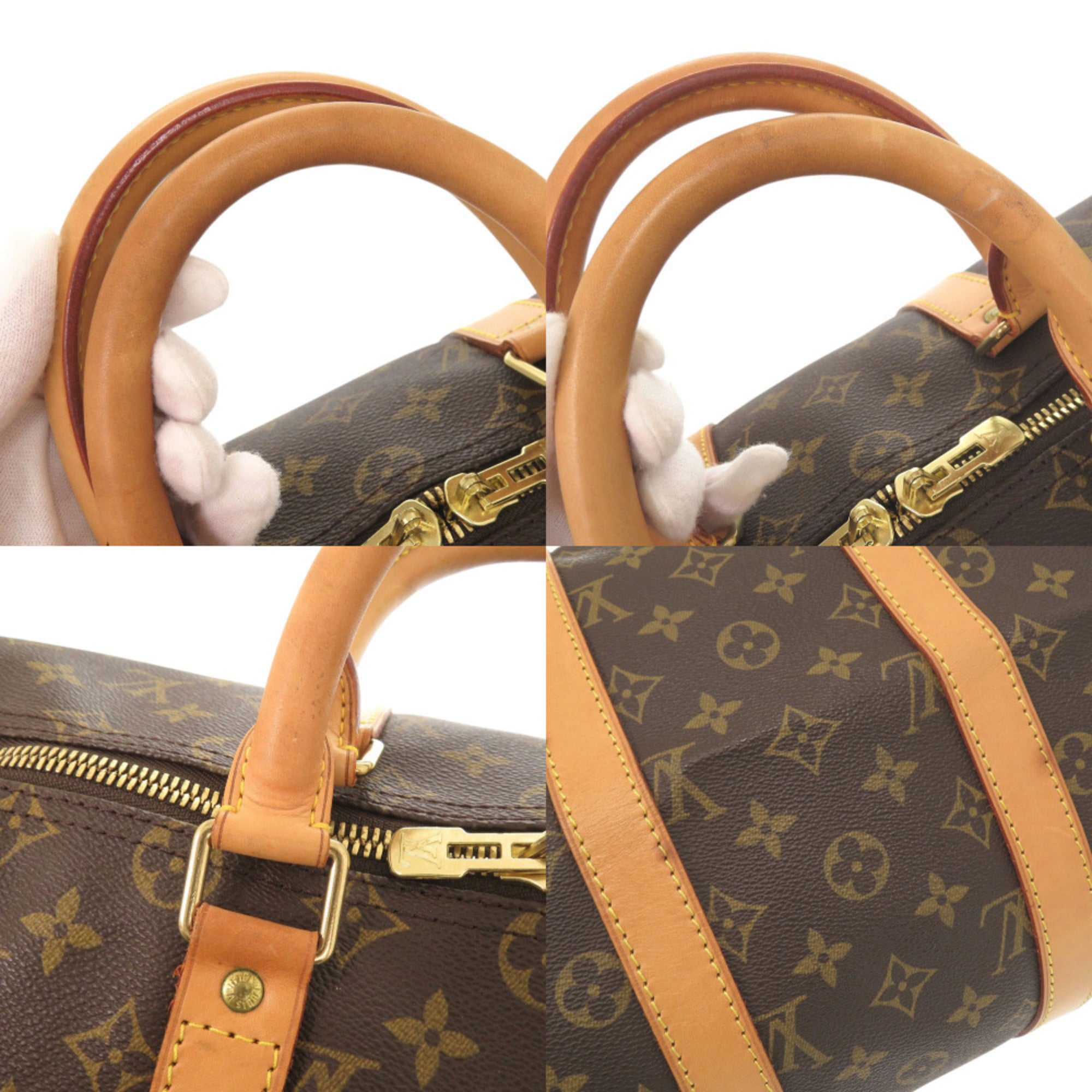 Louis Vuitton Brown Monogram Monogram Boston Bag (Pre-Owned)